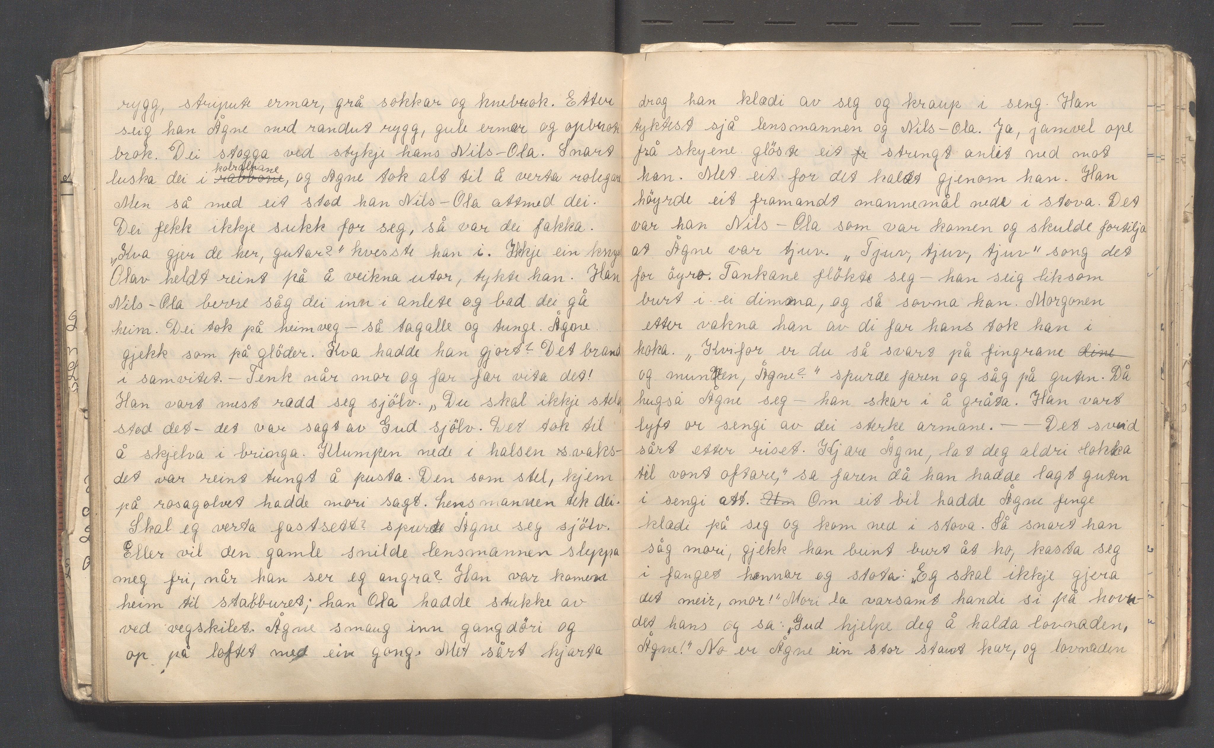 Hå kommune - PA 013 Barnelosje "Jadars Framtid" nr. 209, IKAR/K-102220/F/L0002: Nærbøposten, 1927-1930, p. 54