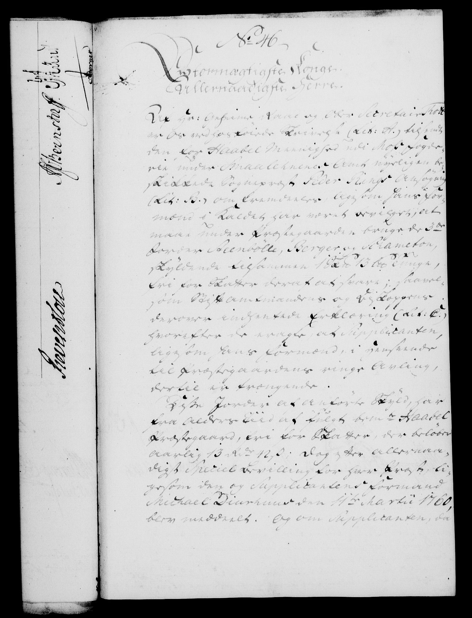 Rentekammeret, Kammerkanselliet, RA/EA-3111/G/Gf/Gfa/L0047: Norsk relasjons- og resolusjonsprotokoll (merket RK 52.47), 1765, p. 222