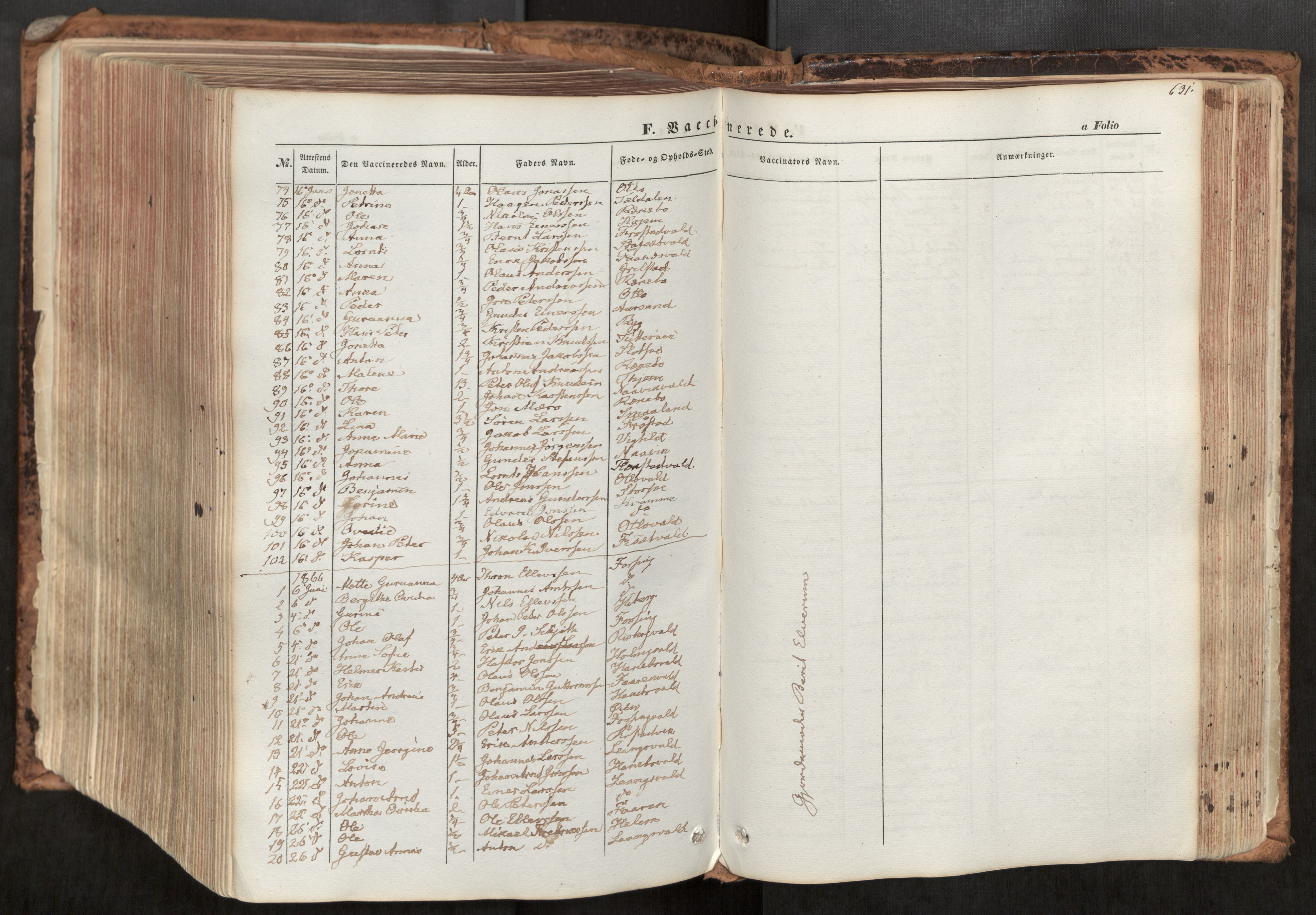 Ministerialprotokoller, klokkerbøker og fødselsregistre - Nord-Trøndelag, SAT/A-1458/713/L0116: Parish register (official) no. 713A07, 1850-1877, p. 631