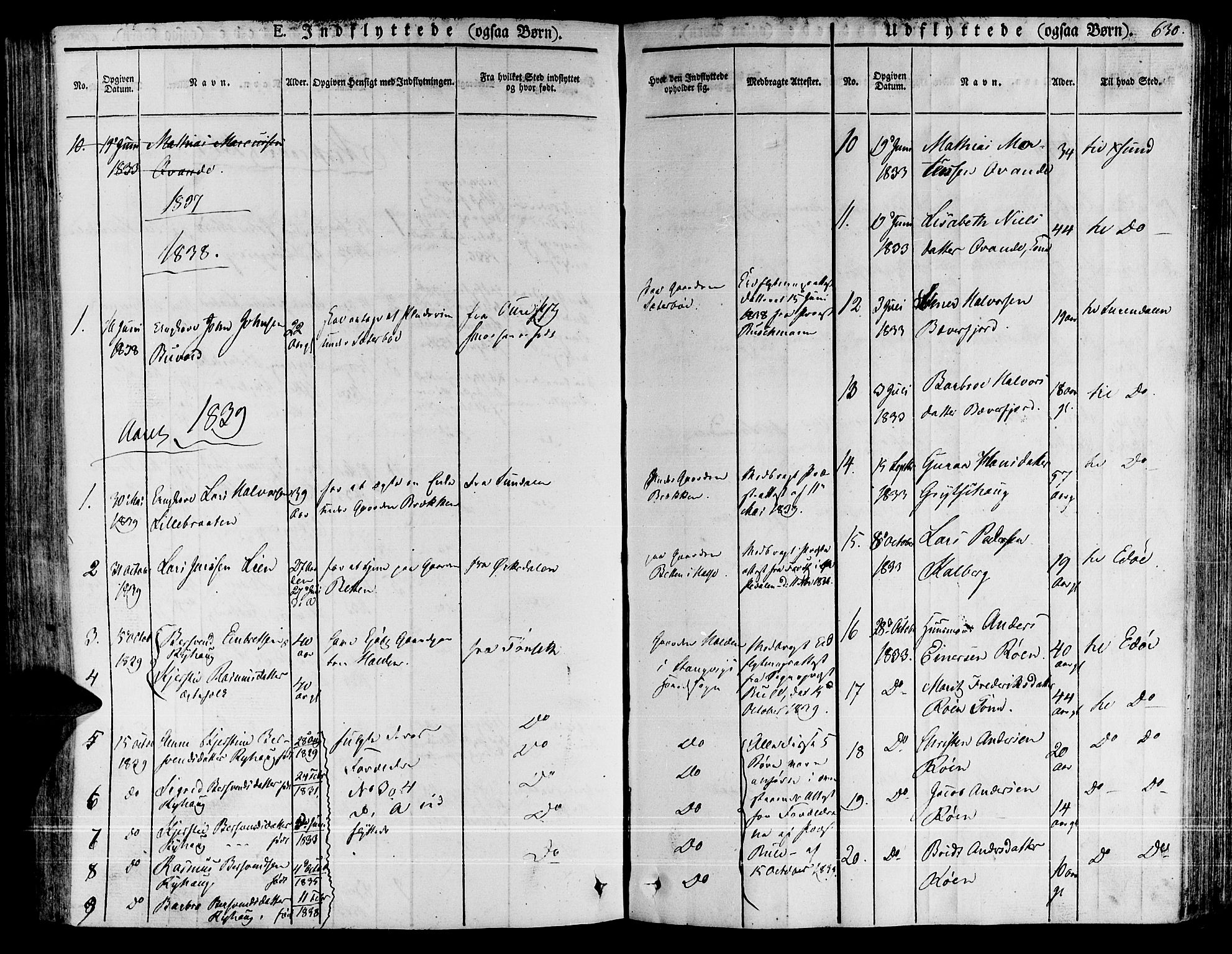 Ministerialprotokoller, klokkerbøker og fødselsregistre - Møre og Romsdal, SAT/A-1454/592/L1024: Parish register (official) no. 592A03 /1, 1831-1849, p. 630