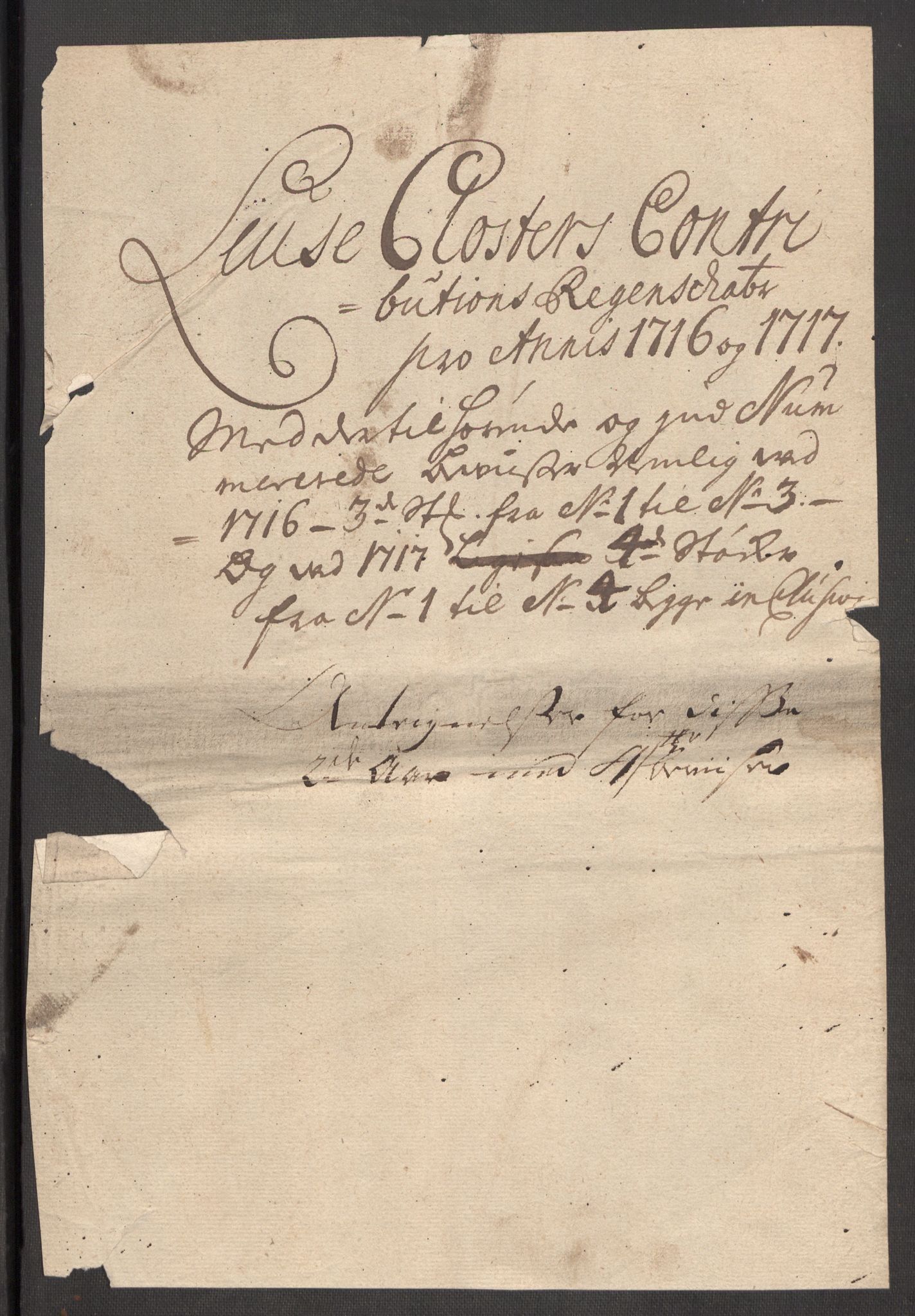 Rentekammeret inntil 1814, Reviderte regnskaper, Fogderegnskap, AV/RA-EA-4092/R50/L3160: Fogderegnskap Lyse kloster, 1710-1719, p. 368