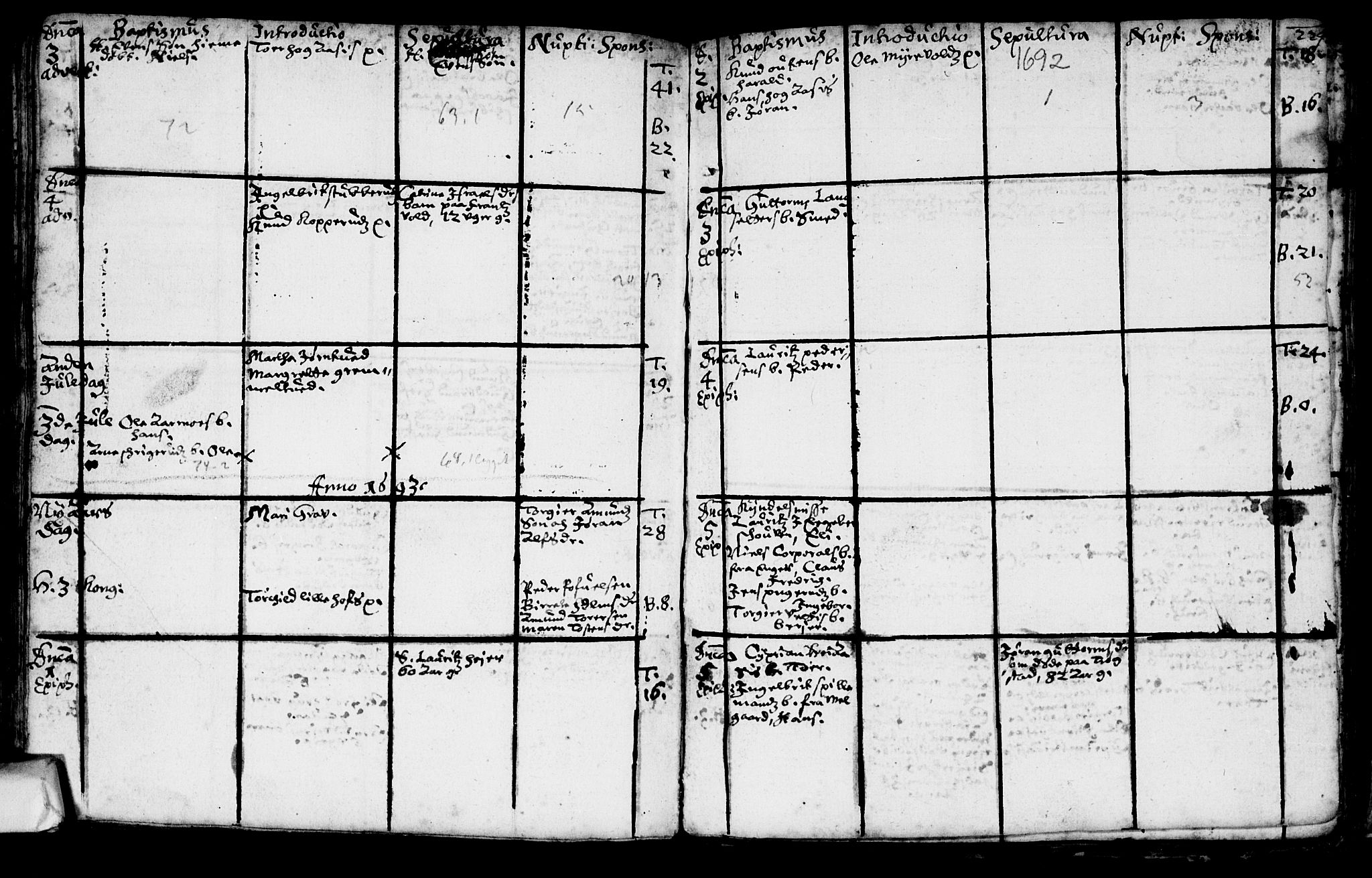Trøgstad prestekontor Kirkebøker, SAO/A-10925/F/Fa/L0001: Parish register (official) no. I 1, 1645-1707, p. 224