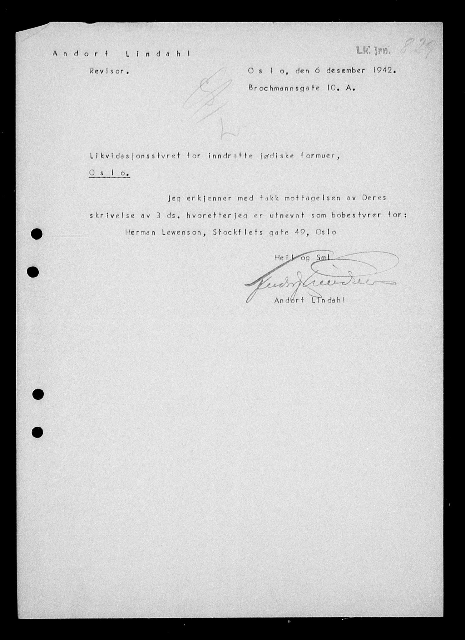 Justisdepartementet, Tilbakeføringskontoret for inndratte formuer, AV/RA-S-1564/H/Hc/Hcc/L0958: --, 1945-1947, p. 553