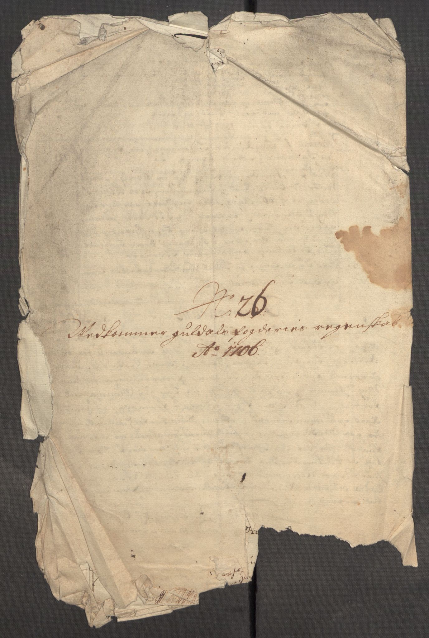 Rentekammeret inntil 1814, Reviderte regnskaper, Fogderegnskap, AV/RA-EA-4092/R60/L3956: Fogderegnskap Orkdal og Gauldal, 1706, p. 388