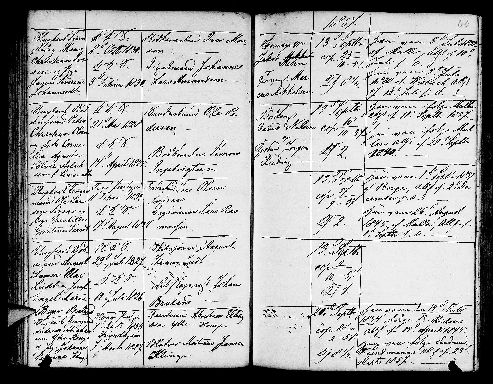 Korskirken sokneprestembete, AV/SAB-A-76101/H/Haa/L0009: Parish register (official) no. A 9, 1743-1861, p. 60