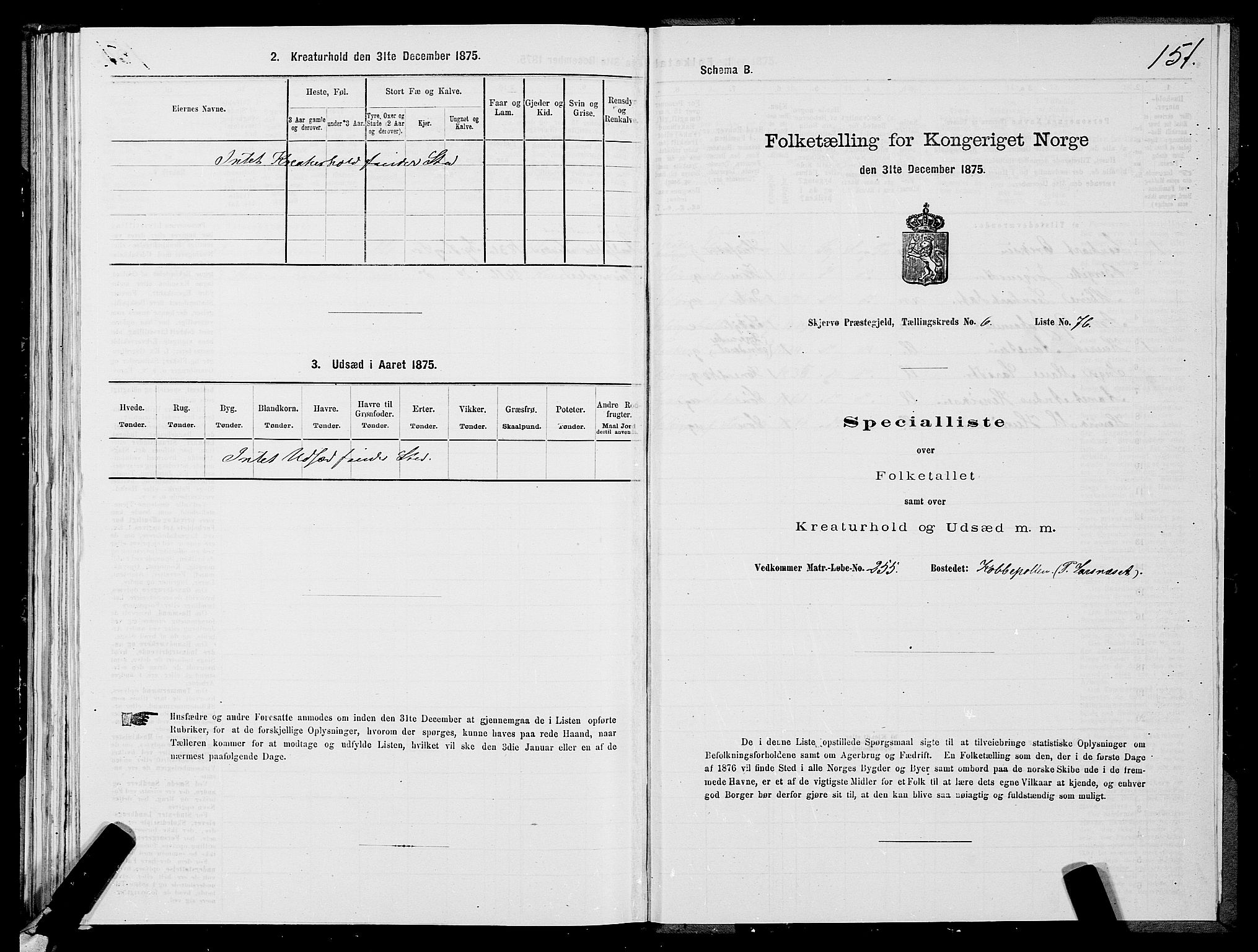 SATØ, 1875 census for 1941P Skjervøy, 1875, p. 5151