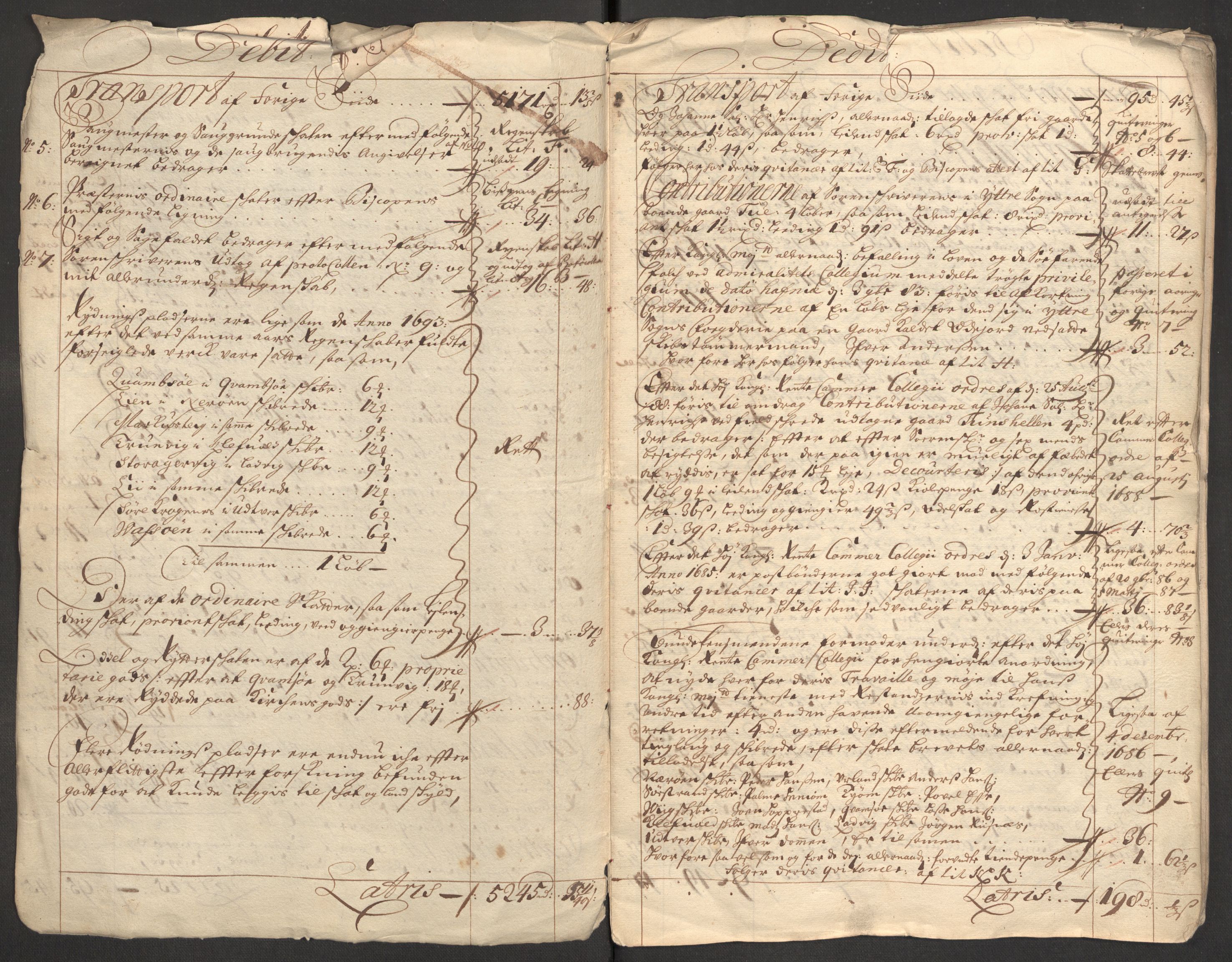 Rentekammeret inntil 1814, Reviderte regnskaper, Fogderegnskap, AV/RA-EA-4092/R52/L3310: Fogderegnskap Sogn, 1698-1699, p. 6