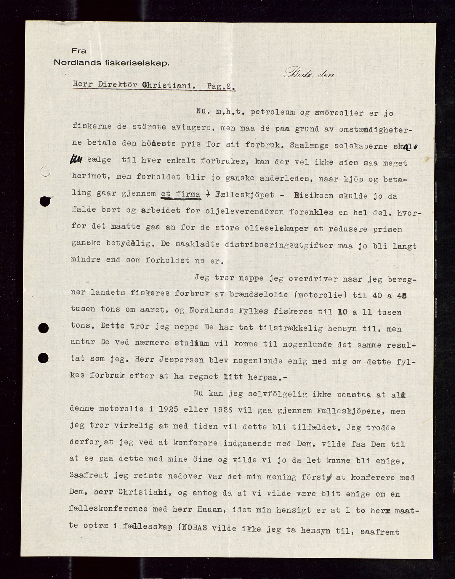 Pa 1521 - A/S Norske Shell, SAST/A-101915/E/Ea/Eaa/L0013: Sjefskorrespondanse, 1924, p. 145