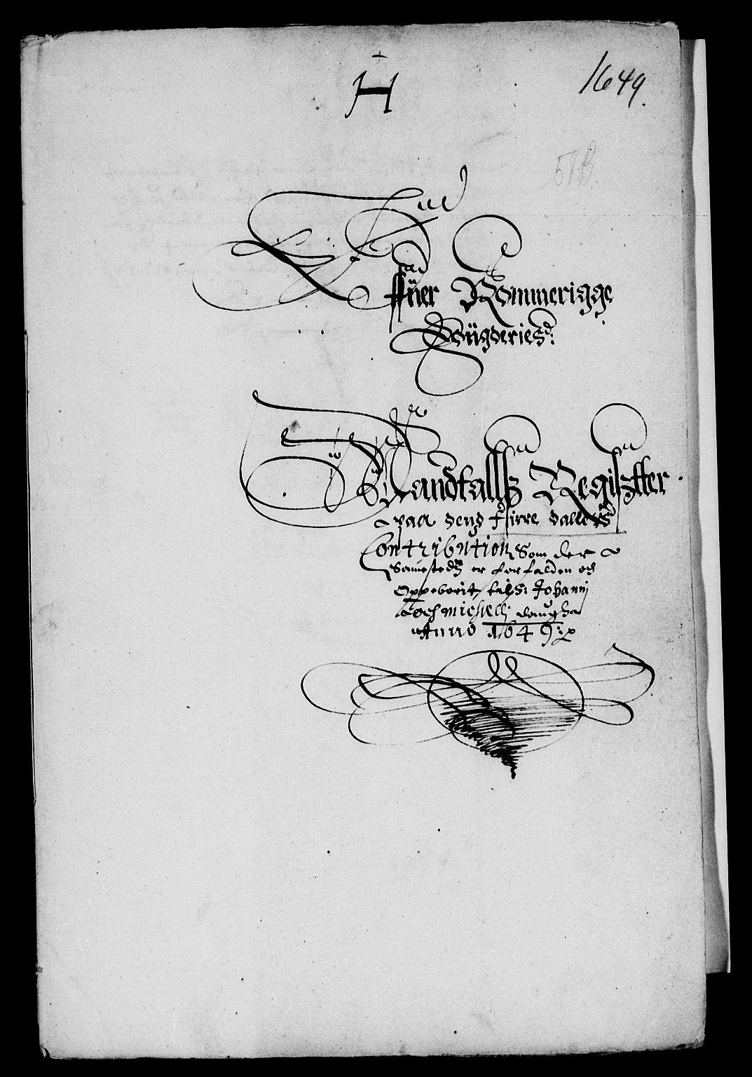 Rentekammeret inntil 1814, Reviderte regnskaper, Lensregnskaper, AV/RA-EA-5023/R/Rb/Rba/L0199: Akershus len, 1649-1650