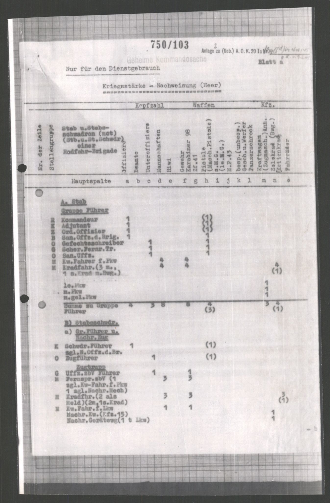 Forsvarets Overkommando. 2 kontor. Arkiv 11.4. Spredte tyske arkivsaker, AV/RA-RAFA-7031/D/Dar/Dara/L0003: Krigsdagbøker for 20. Gebirgs-Armee-Oberkommando (AOK 20), 1945, p. 551