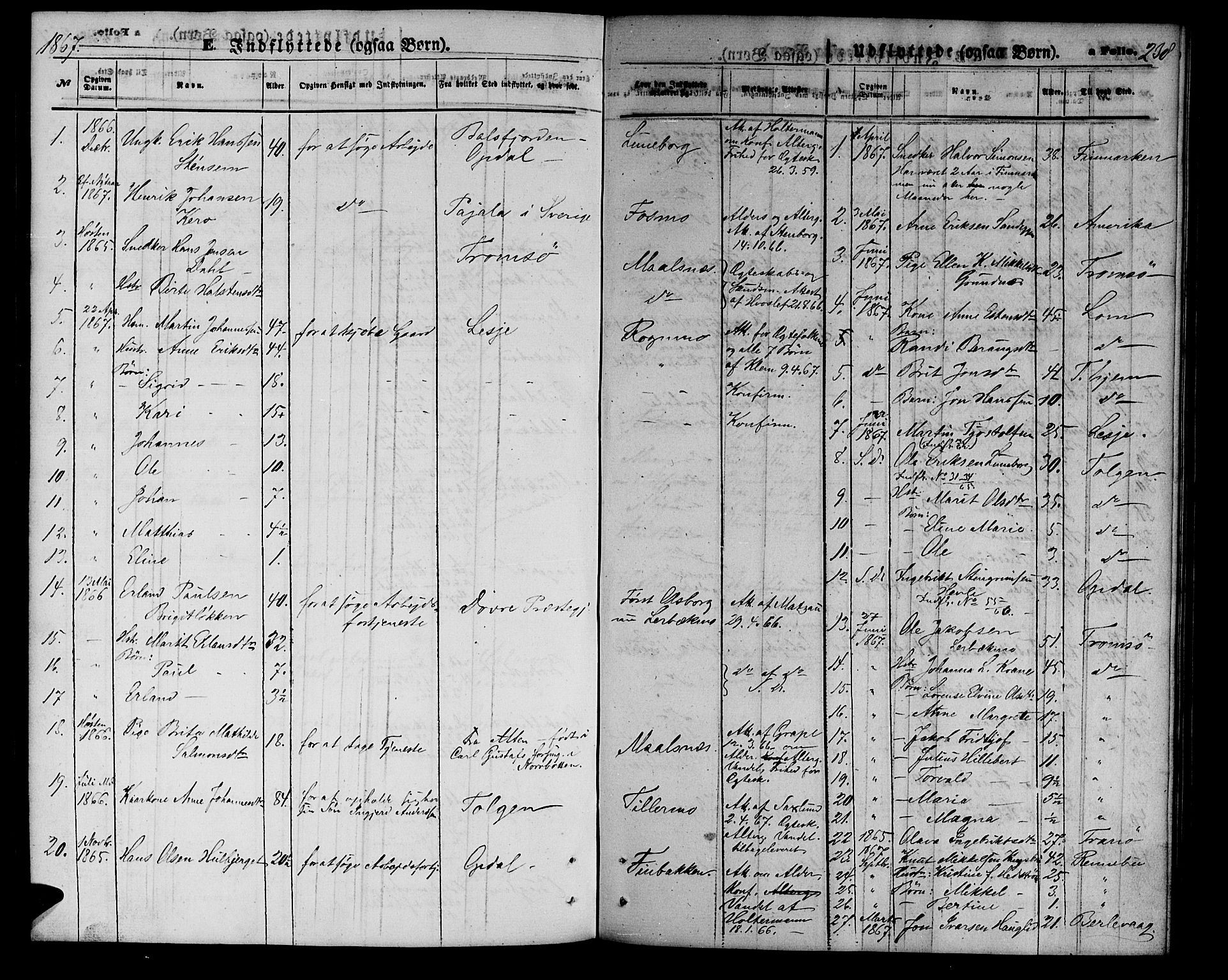 Målselv sokneprestembete, AV/SATØ-S-1311/G/Ga/Gab/L0002klokker: Parish register (copy) no. 2, 1865-1873, p. 238
