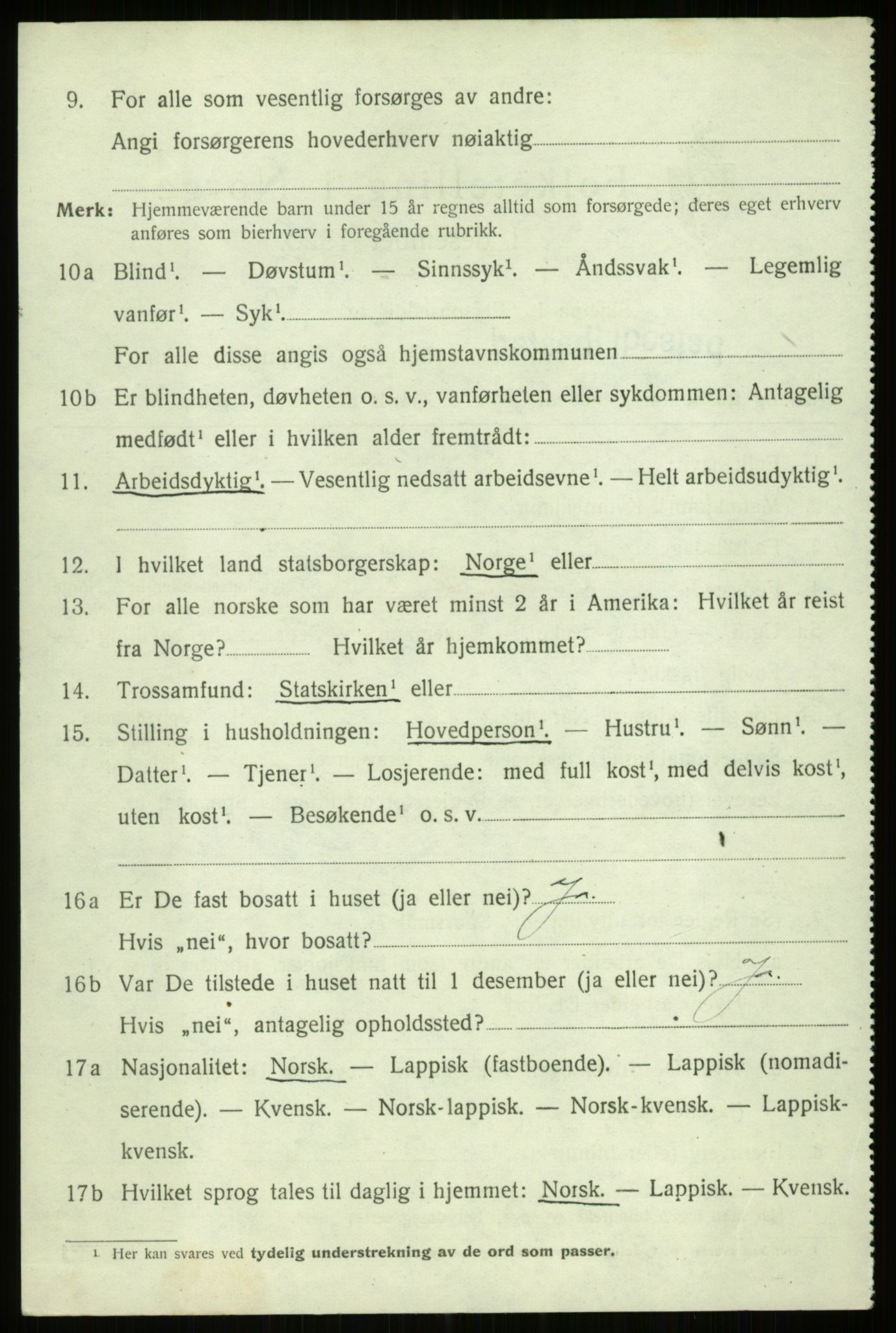 SATØ, 1920 census for Ibestad, 1920, p. 11789