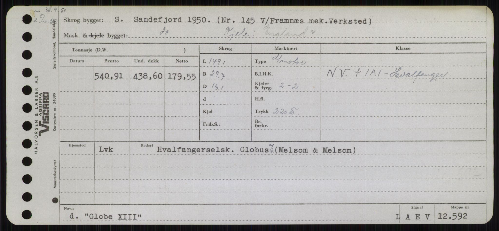 Sjøfartsdirektoratet med forløpere, Skipsmålingen, RA/S-1627/H/Hb/L0002: Fartøy, E-H, p. 229