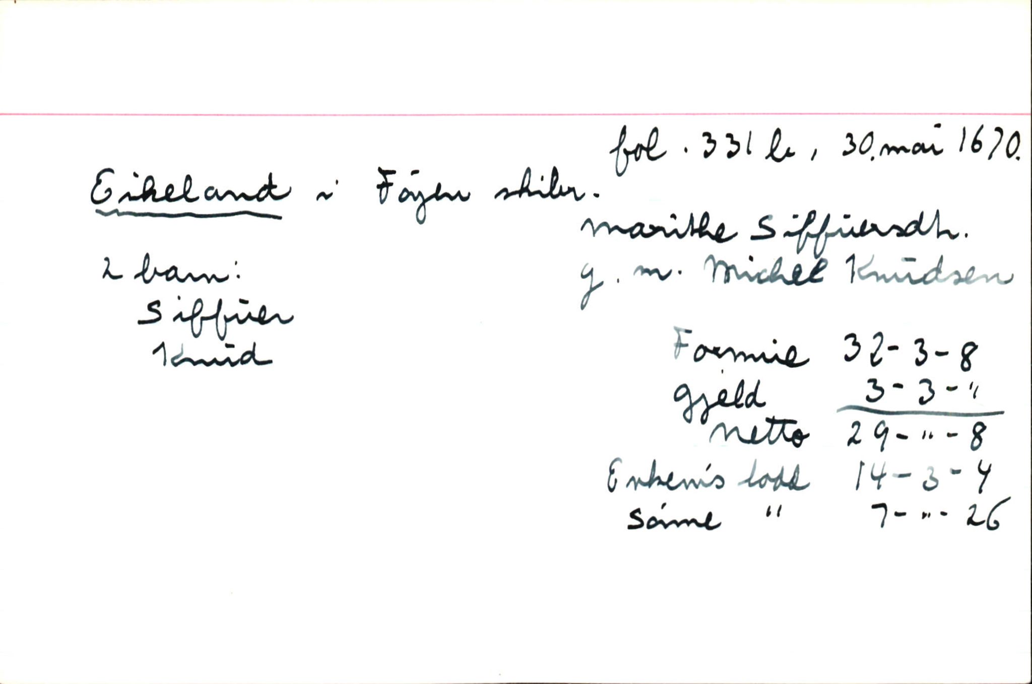 Skiftekort ved Statsarkivet i Bergen, SAB/SKIFTEKORT/004/L0001: Skifteprotokoll nr. 1-2, 1668-1699, p. 68