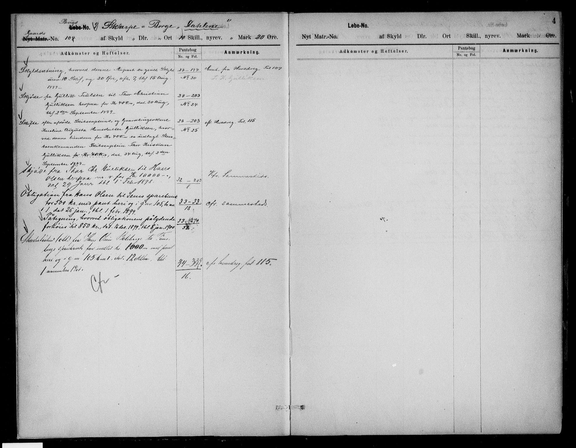 Søndre Jarlsberg sorenskriveri, SAKO/A-129/G/Gb/Gbc/L0016: Mortgage register no. III 16, 1850, p. 4