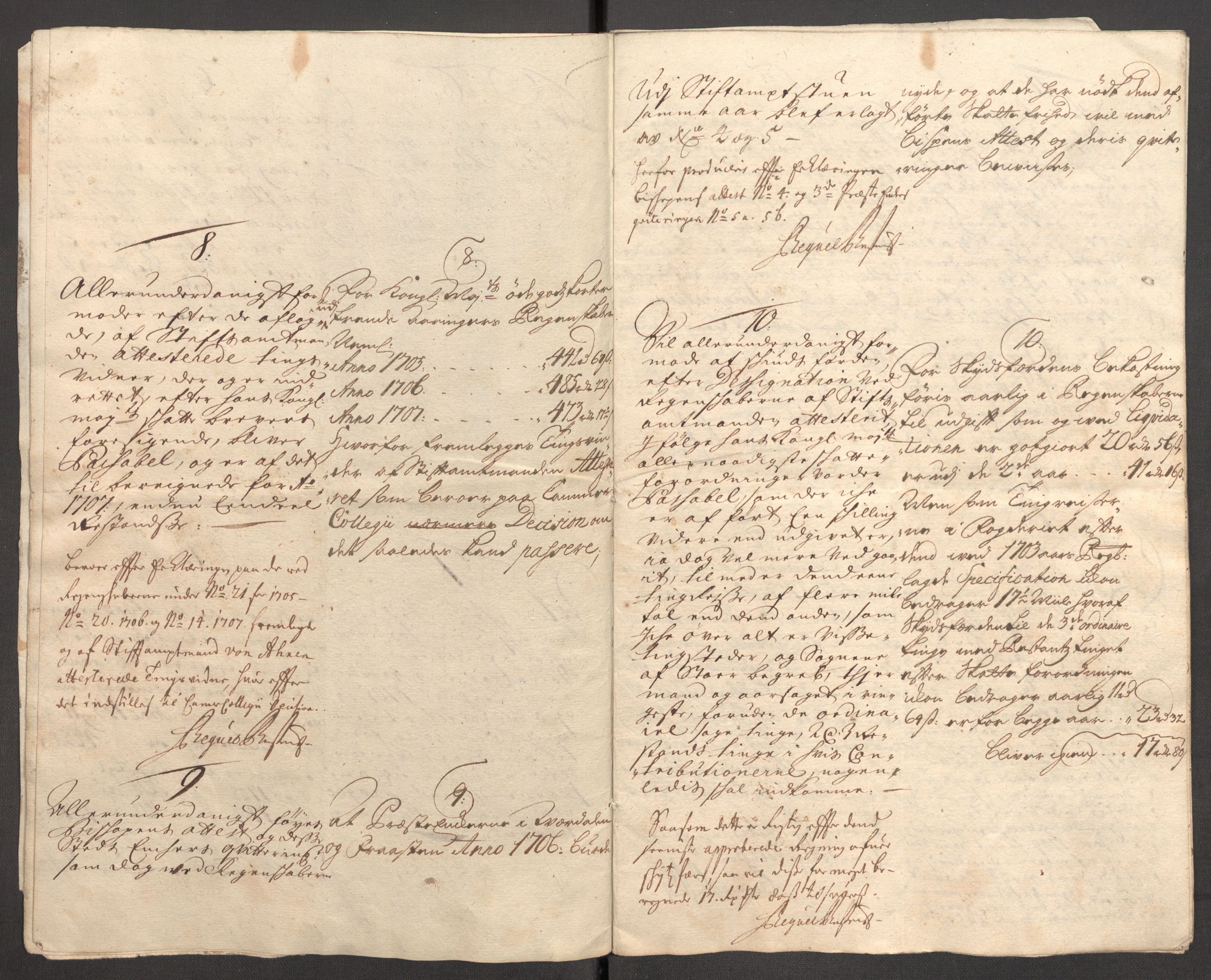 Rentekammeret inntil 1814, Reviderte regnskaper, Fogderegnskap, AV/RA-EA-4092/R62/L4197: Fogderegnskap Stjørdal og Verdal, 1707, p. 310