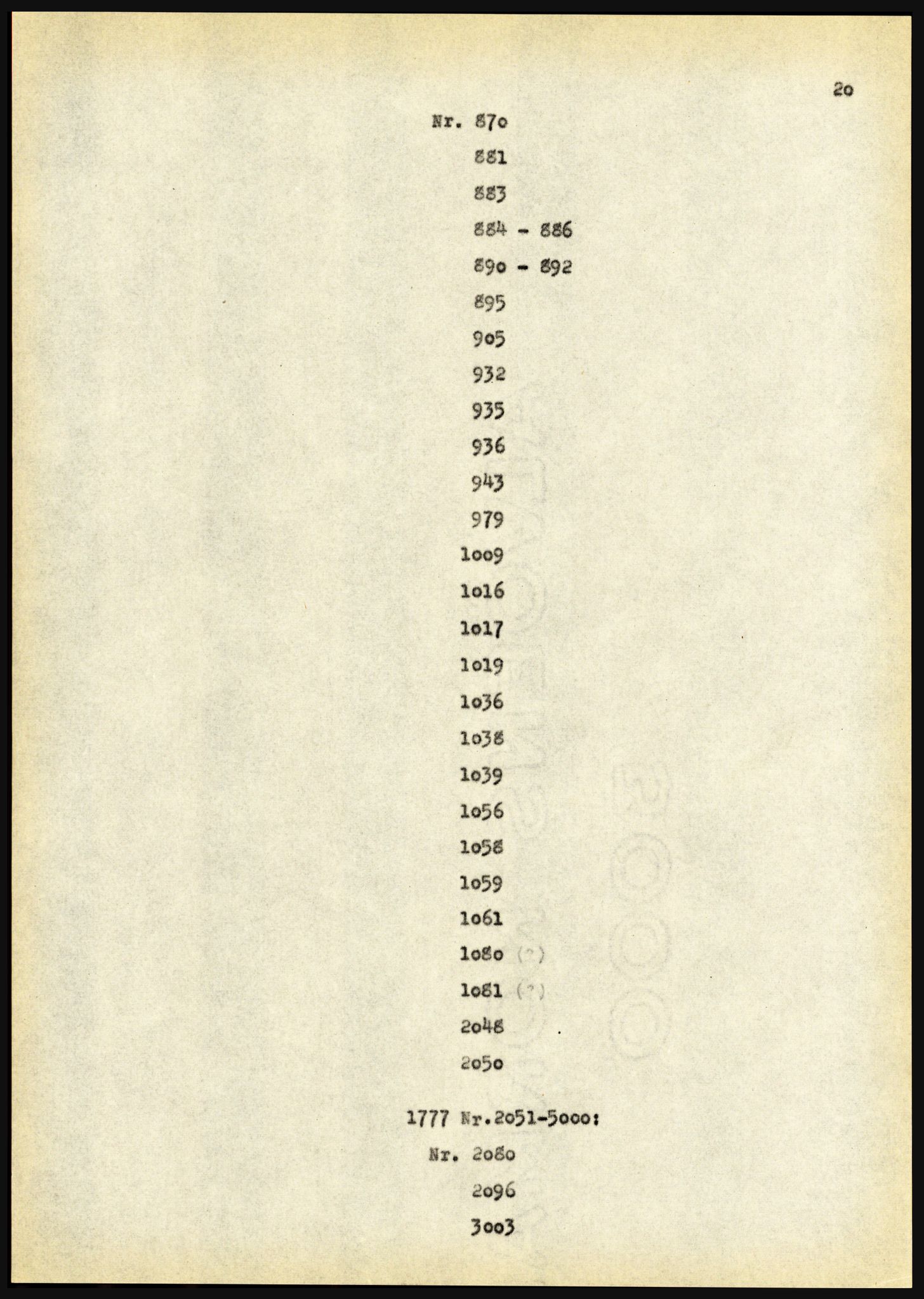Riksarkivet, Seksjon for eldre arkiv og spesialsamlinger, AV/RA-EA-6797/H/Ha, 1953, p. 20