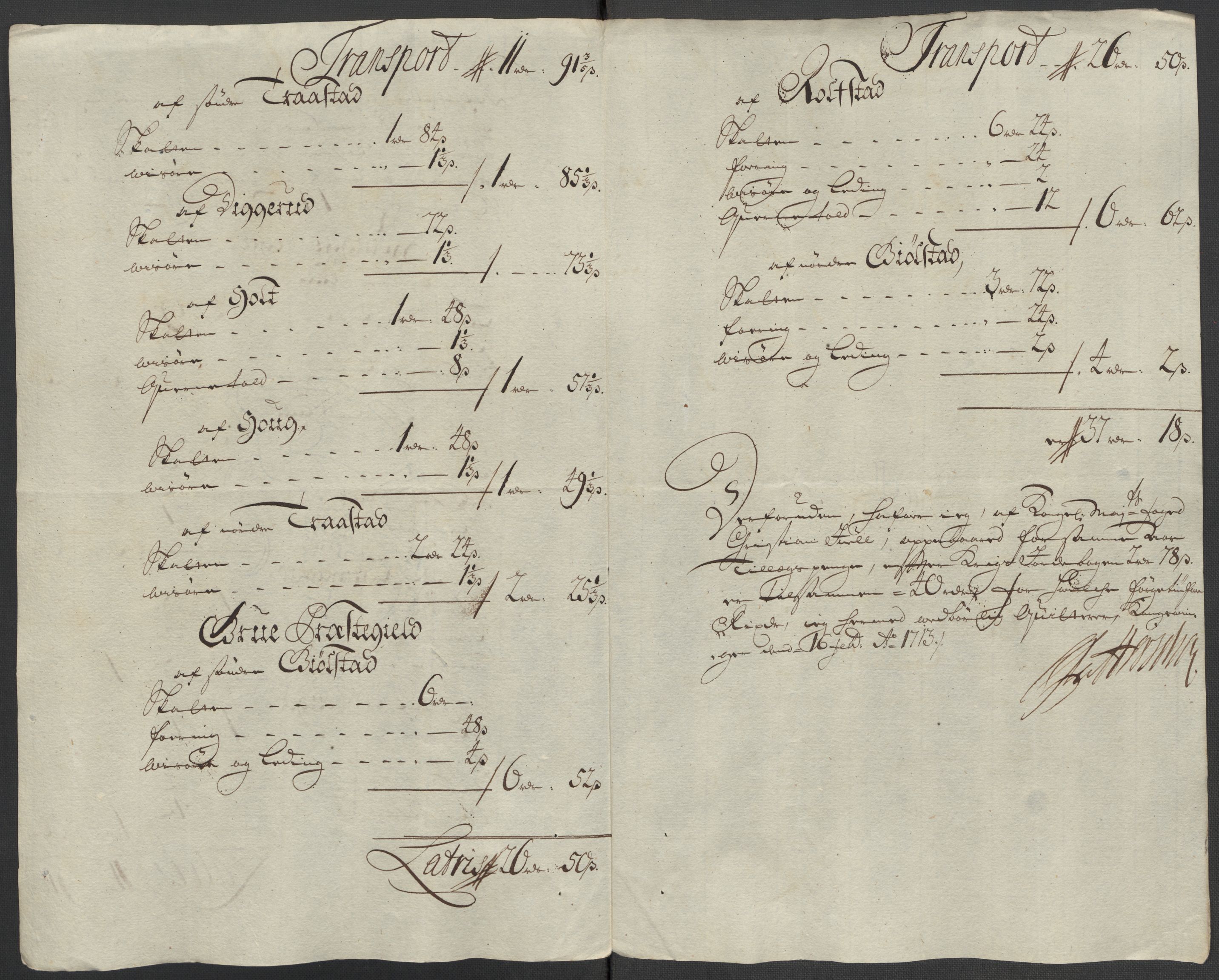 Rentekammeret inntil 1814, Reviderte regnskaper, Fogderegnskap, AV/RA-EA-4092/R13/L0849: Fogderegnskap Solør, Odal og Østerdal, 1712, p. 340