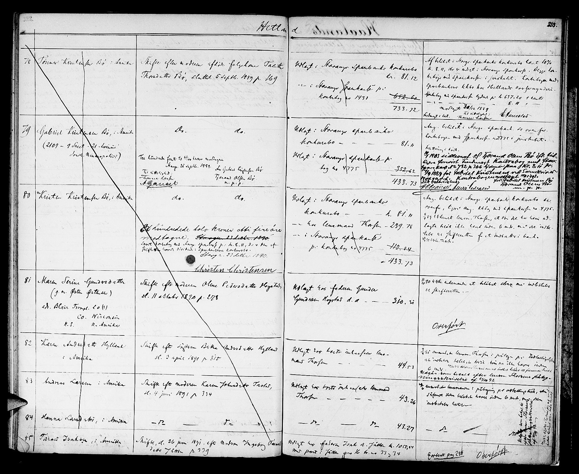 Jæren sorenskriveri, AV/SAST-A-100310/01/5/52/52B/L0001: DØDSFALLPROTOKOLL, 1869-1896, p. 252b-253a