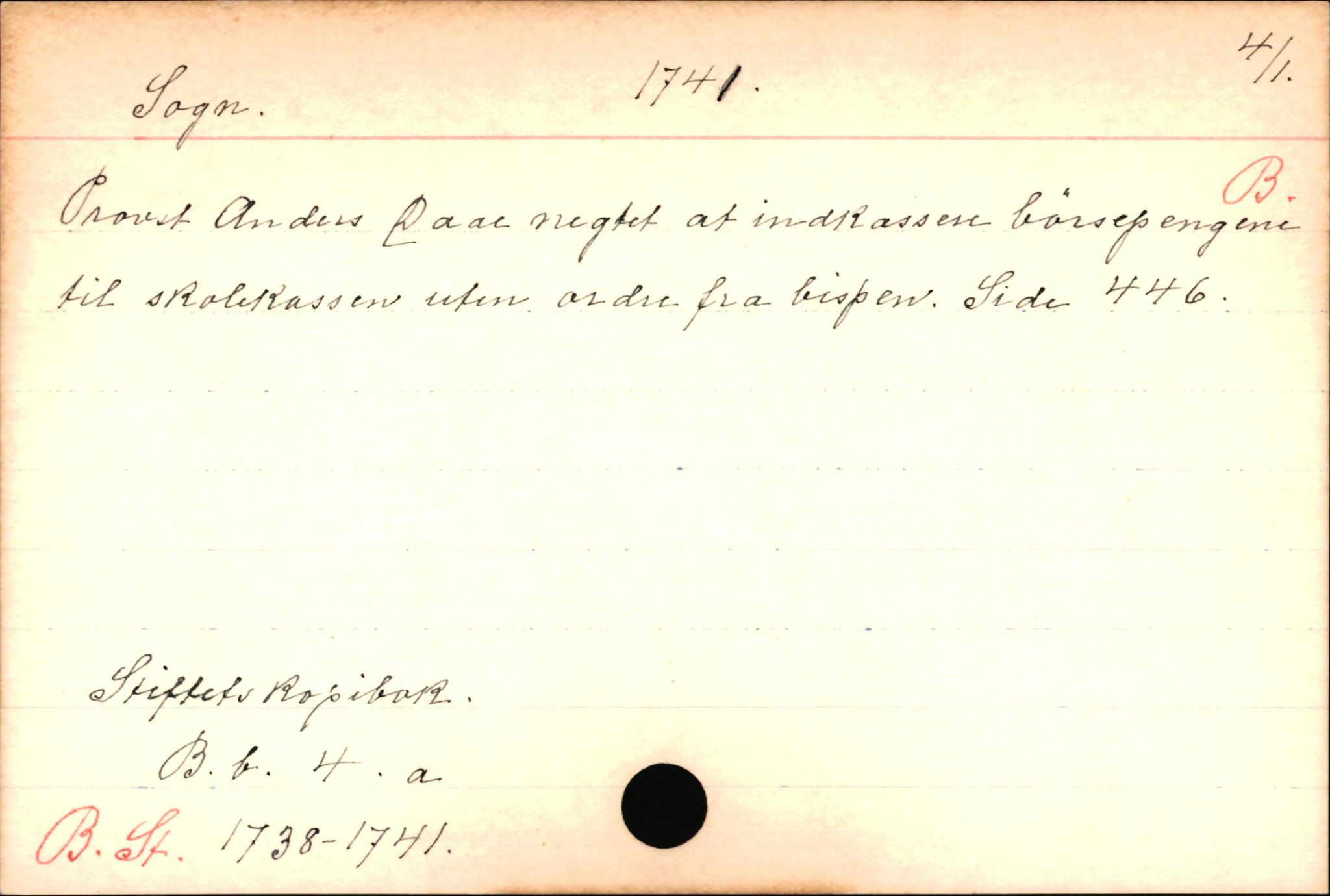 Haugen, Johannes - lærer, AV/SAB-SAB/PA-0036/01/L0001: Om klokkere og lærere, 1521-1904, p. 8072