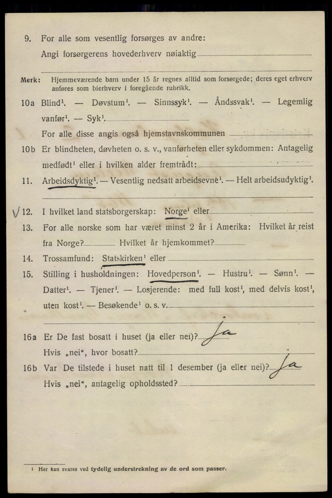 SAO, 1920 census for Kristiania, 1920, p. 298058