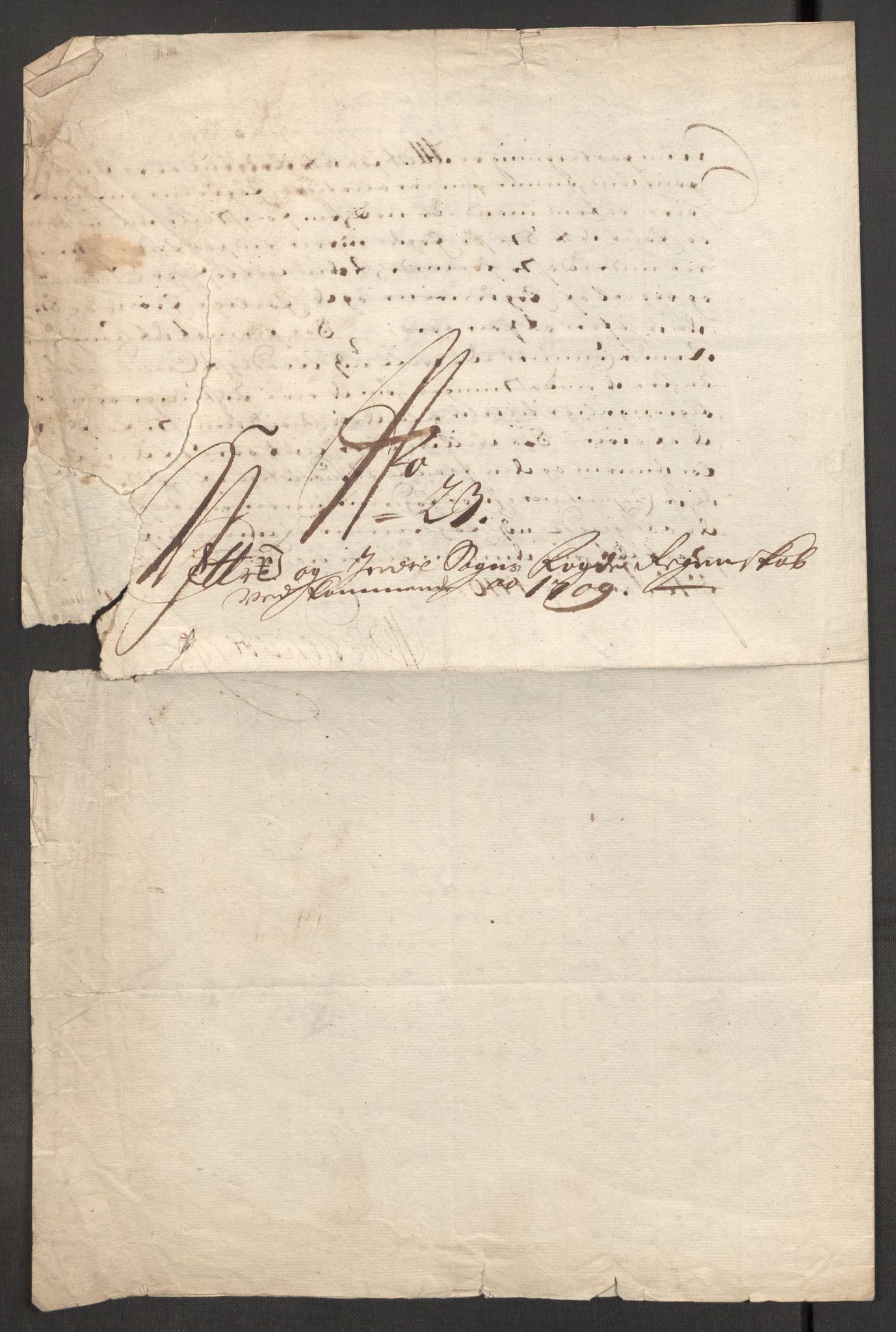 Rentekammeret inntil 1814, Reviderte regnskaper, Fogderegnskap, AV/RA-EA-4092/R52/L3316: Fogderegnskap Sogn, 1709-1710, p. 190