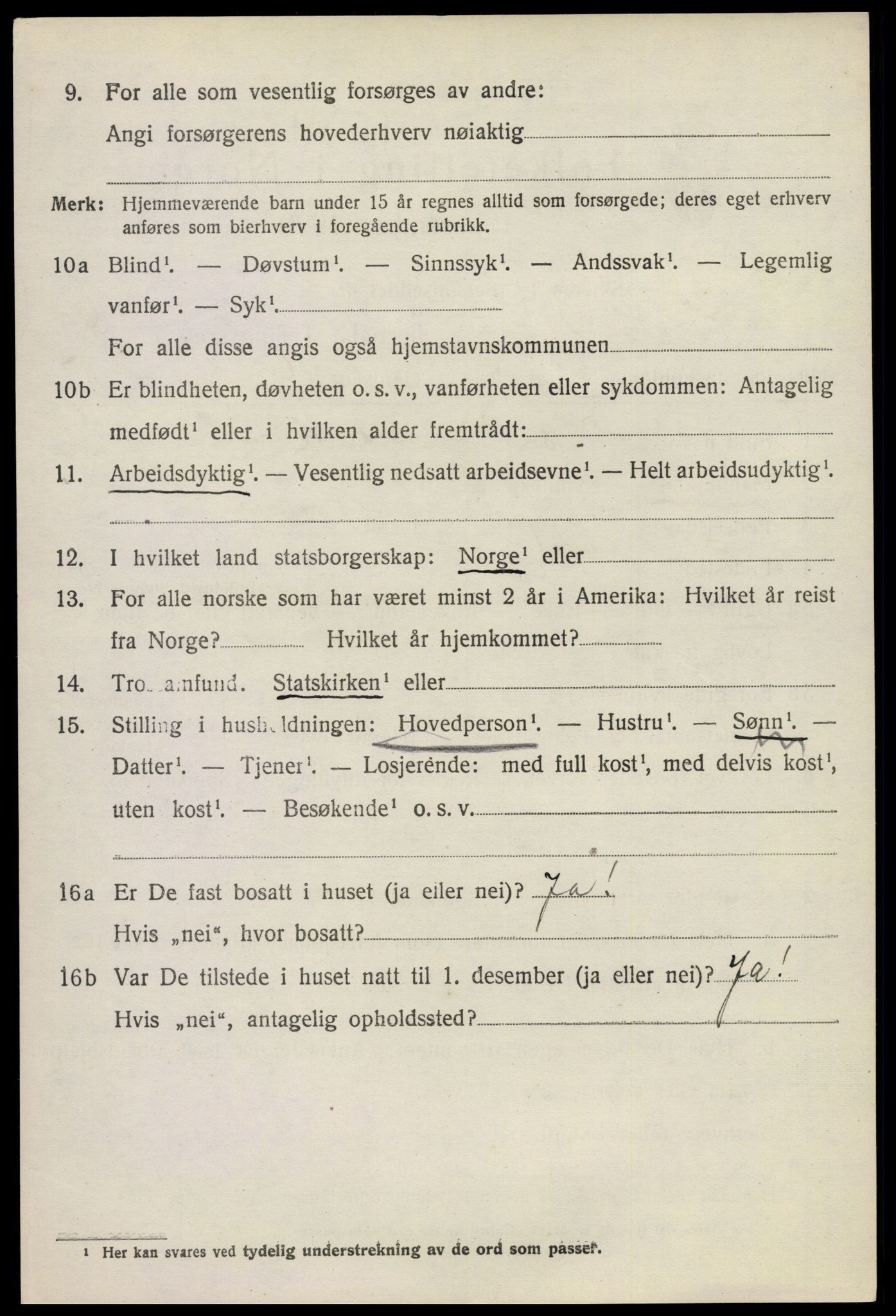 SAKO, 1920 census for Nøtterøy, 1920, p. 10448