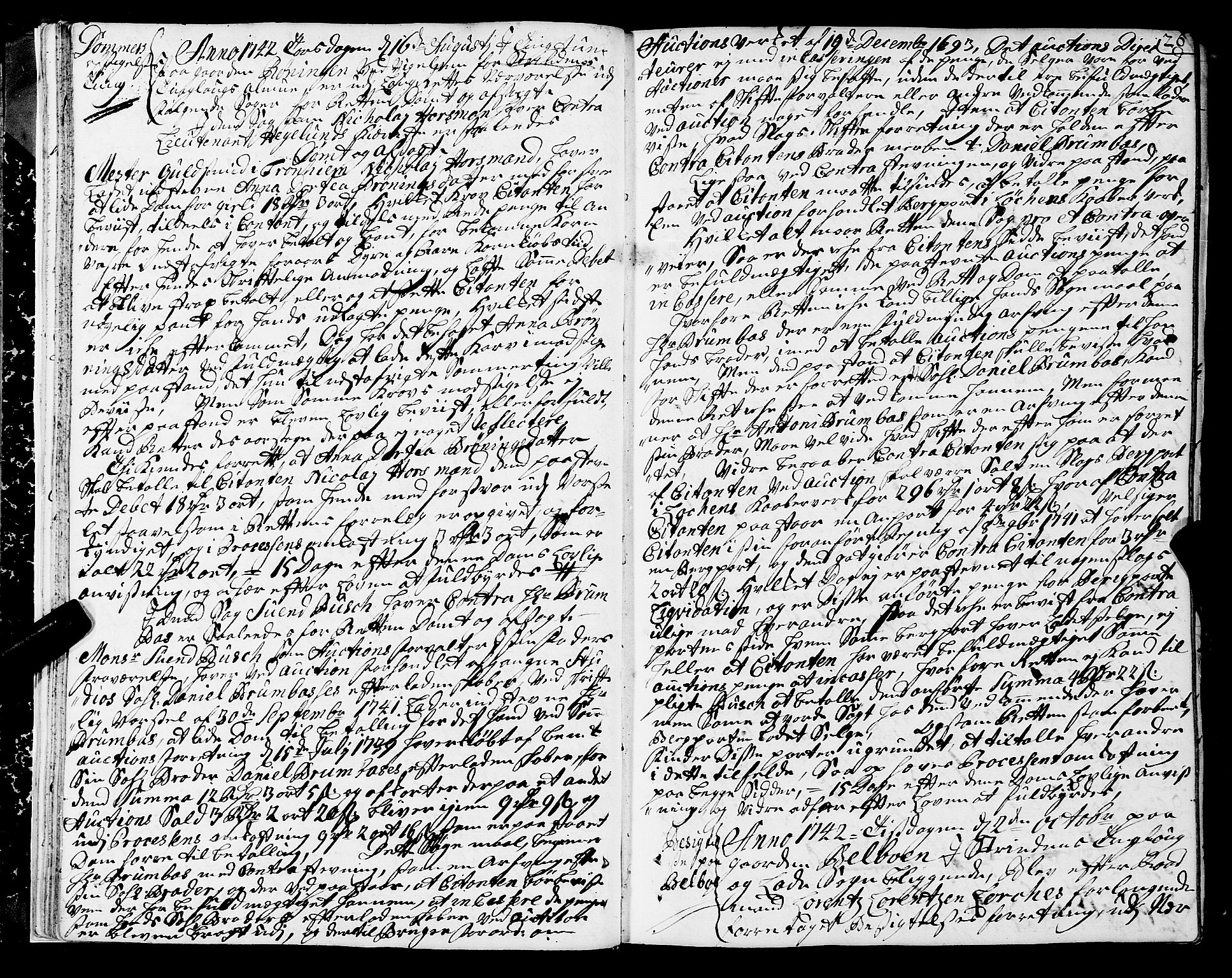 Strinda og Selbu sorenskriveri, AV/SAT-A-0015/1/1A/L0010: Tingbok 9, 1742-1747, p. 25b-26a