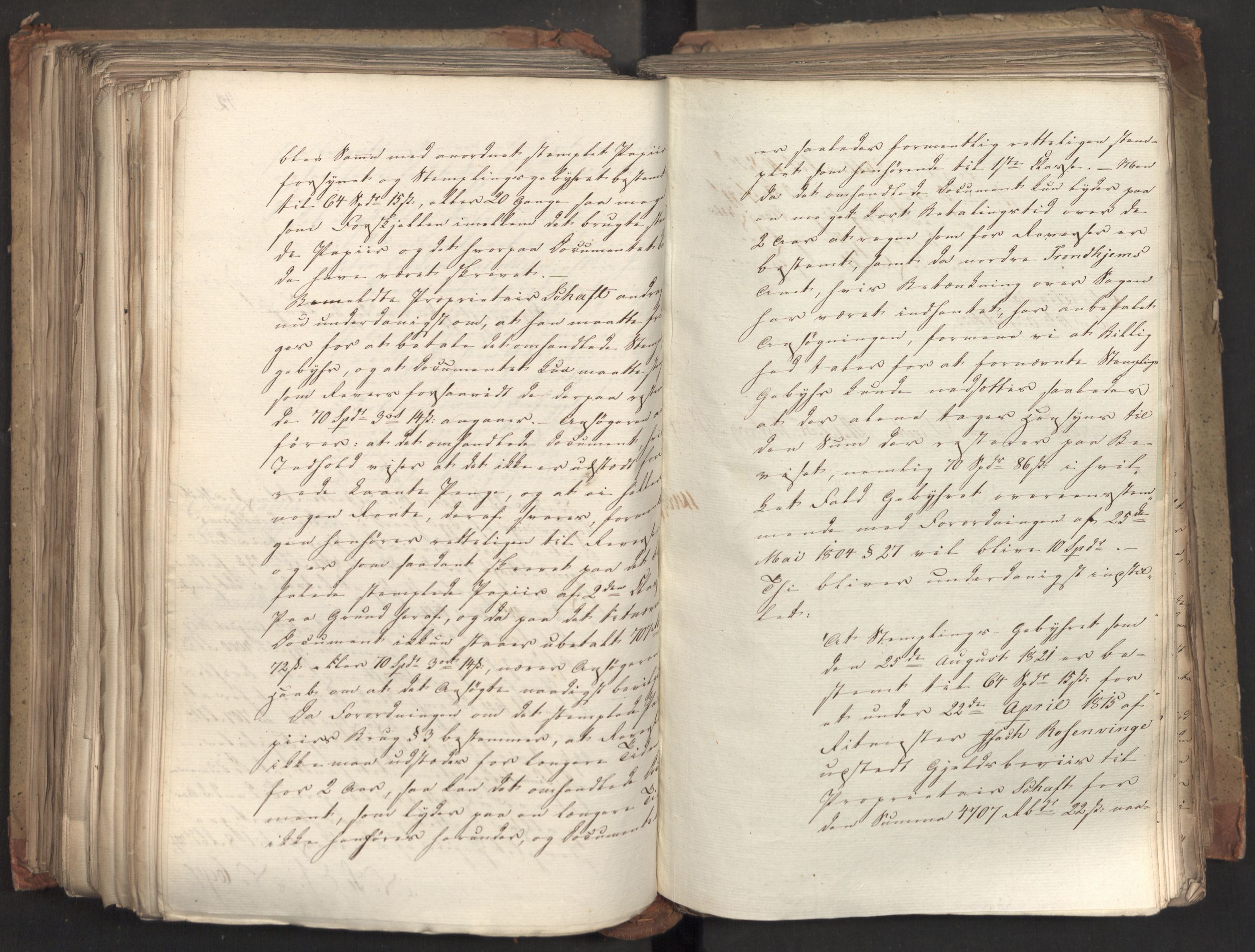 Statsrådsavdelingen i Stockholm, AV/RA-S-1003/D/Da/L0035: Regjeringsinnstillinger nr. 541-840, 1823, p. 415