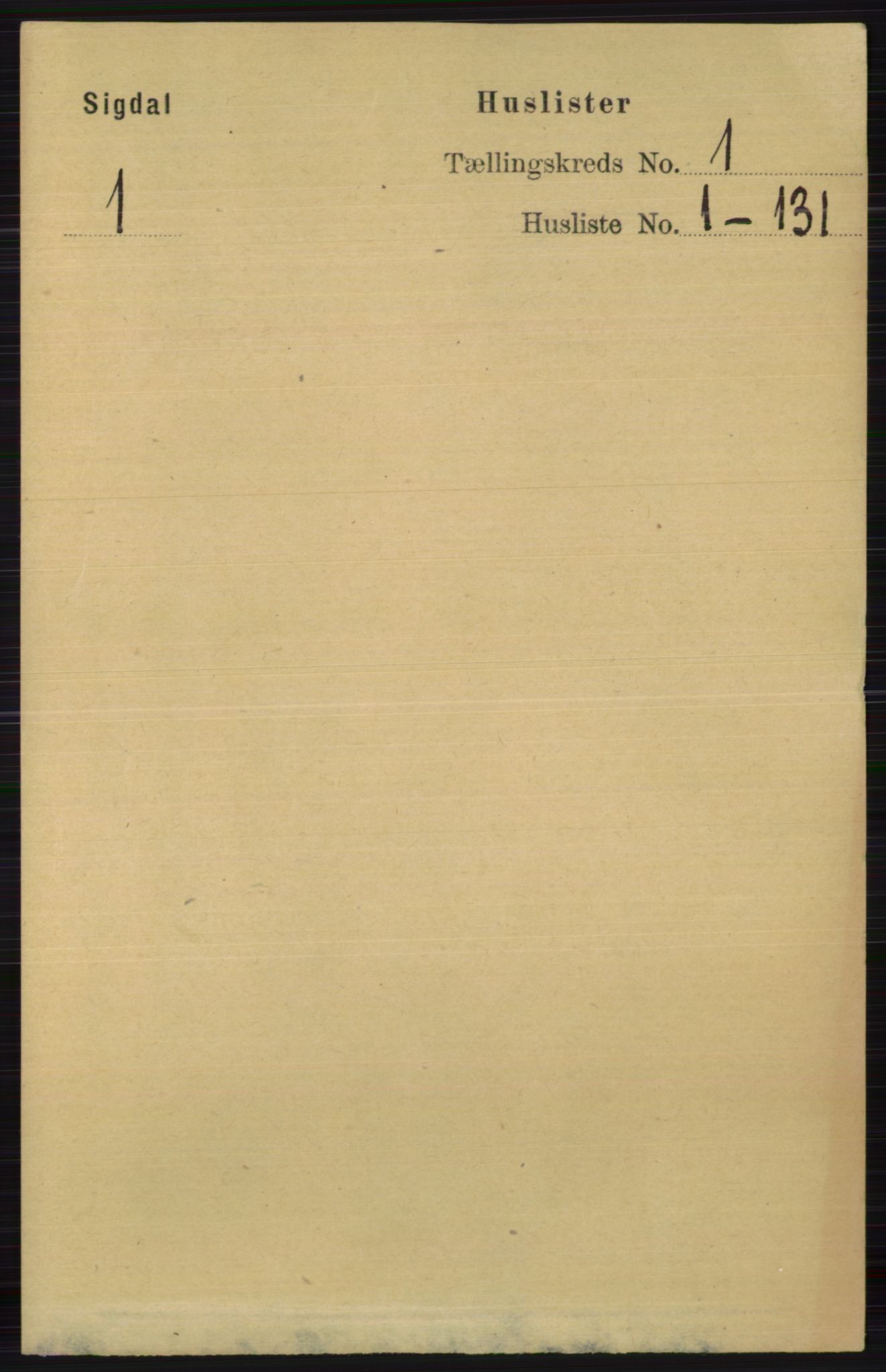 RA, 1891 census for 0621 Sigdal, 1891, p. 53