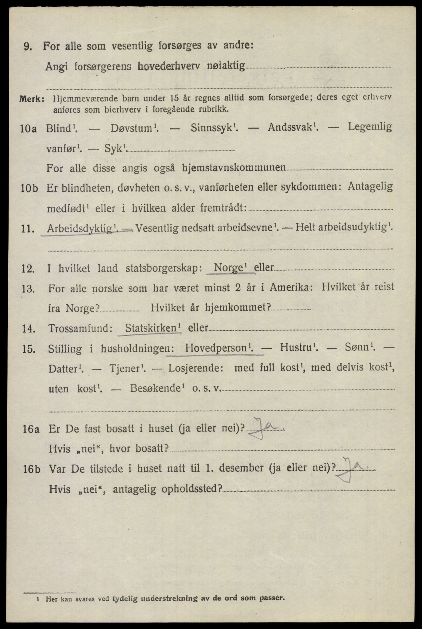 SAO, 1920 census for Bærum, 1920, p. 22987