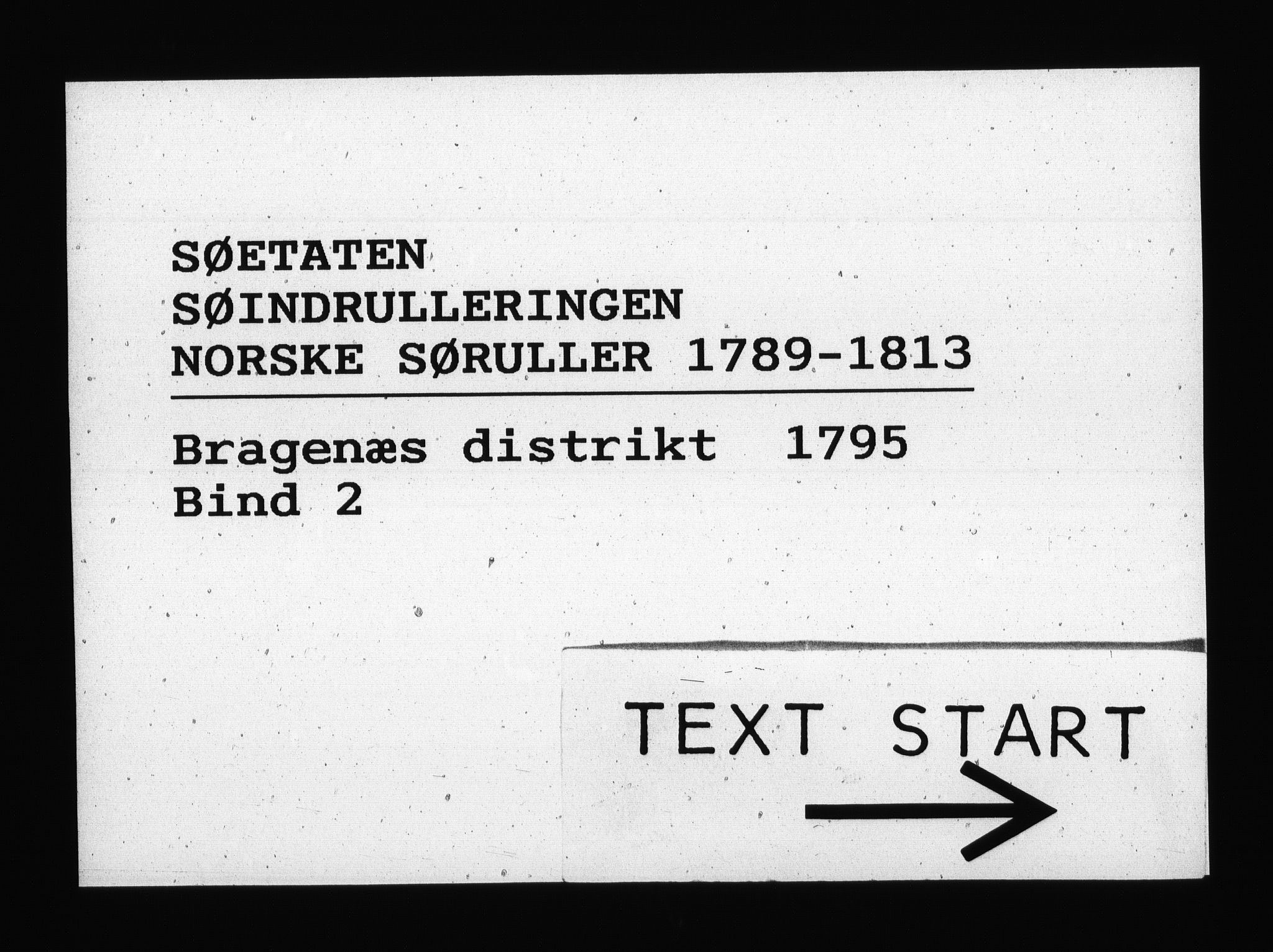 Sjøetaten, RA/EA-3110/F/L0116: Bragernes distrikt, bind 2, 1795