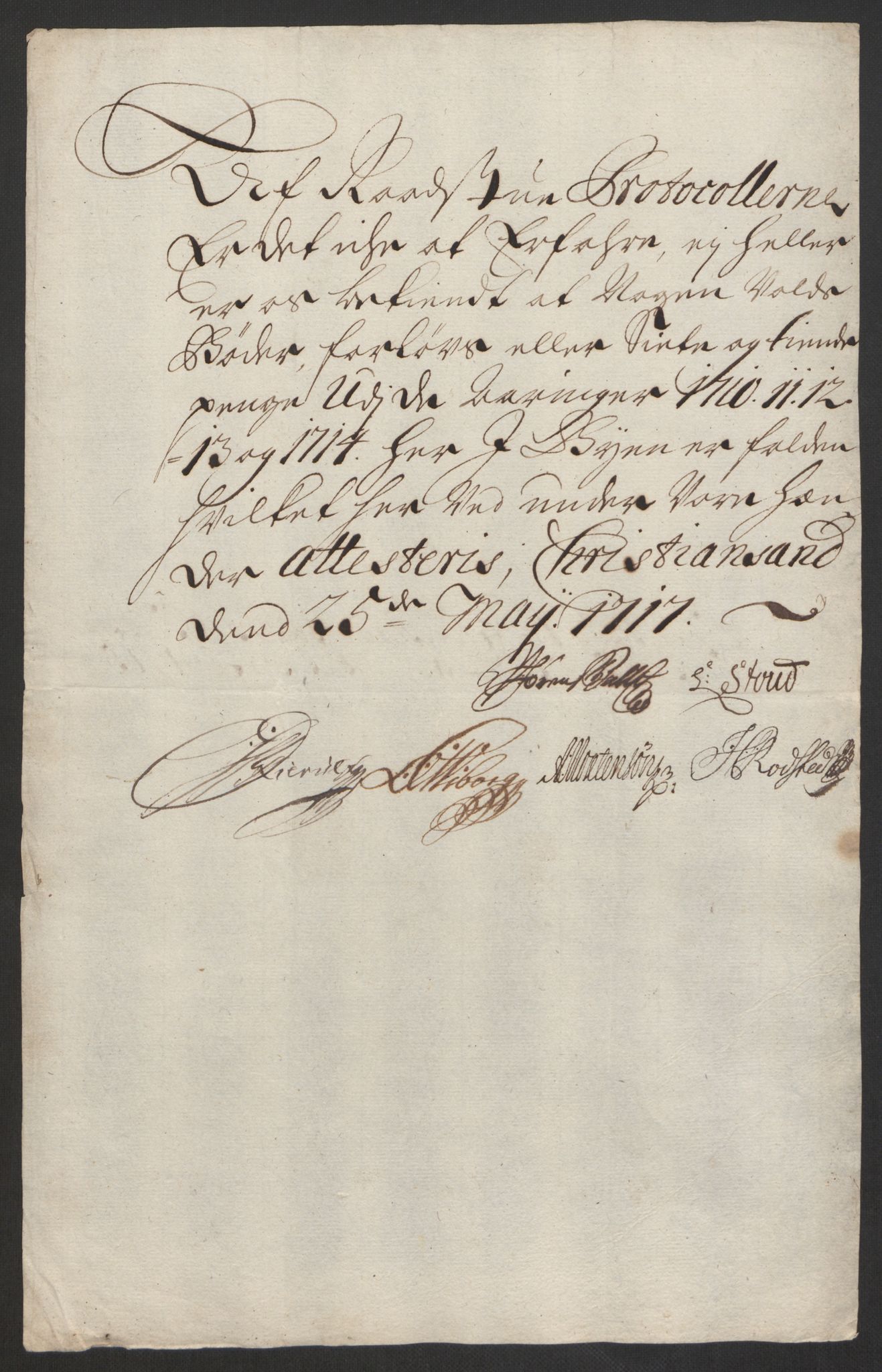 Rentekammeret inntil 1814, Reviderte regnskaper, Byregnskaper, AV/RA-EA-4066/R/Rm/L0285: [M18] Sikt og sakefall, 1681-1718, p. 424