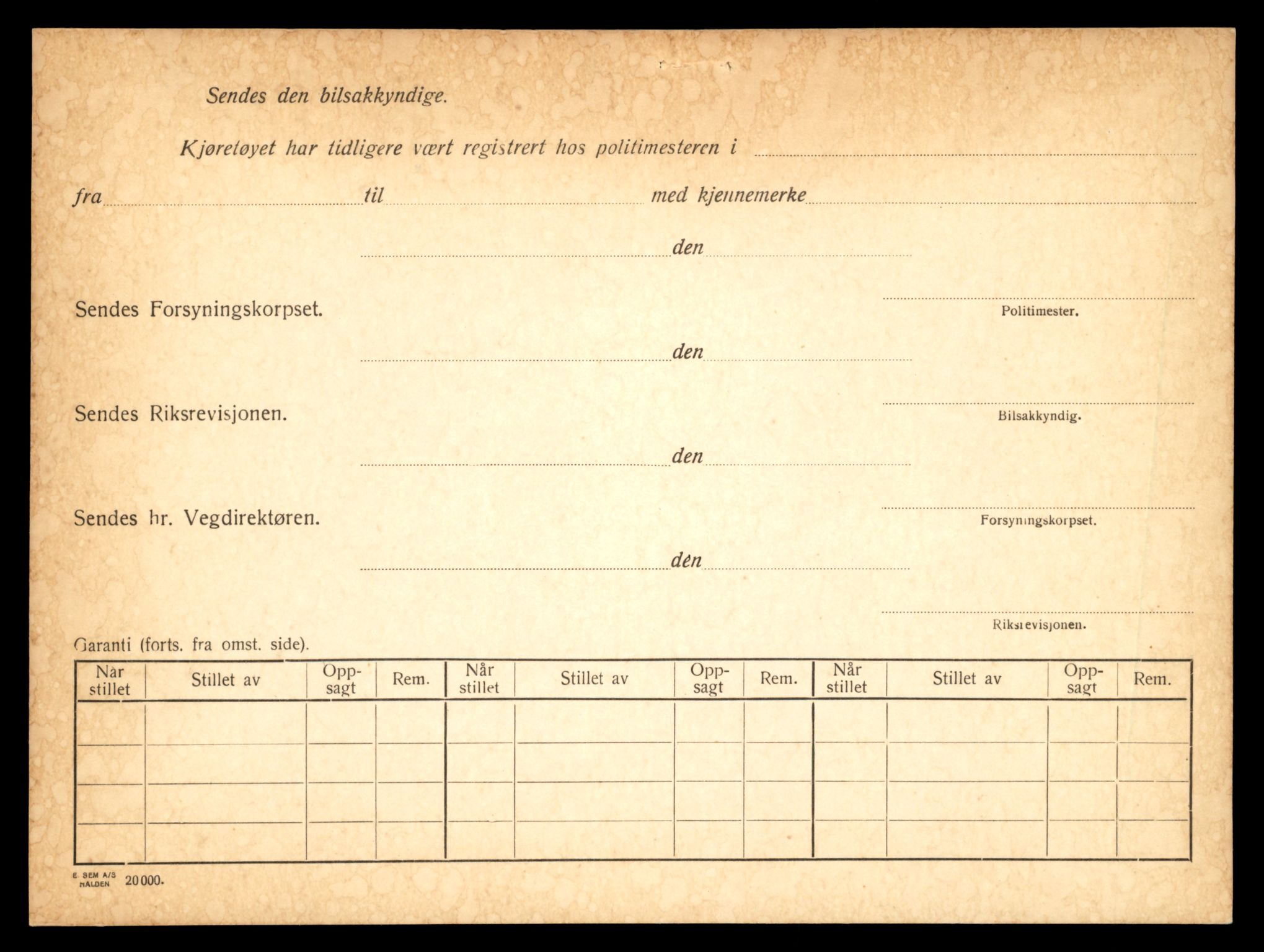 Møre og Romsdal vegkontor - Ålesund trafikkstasjon, SAT/A-4099/F/Fe/L0010: Registreringskort for kjøretøy T 1050 - T 1169, 1927-1998, p. 271