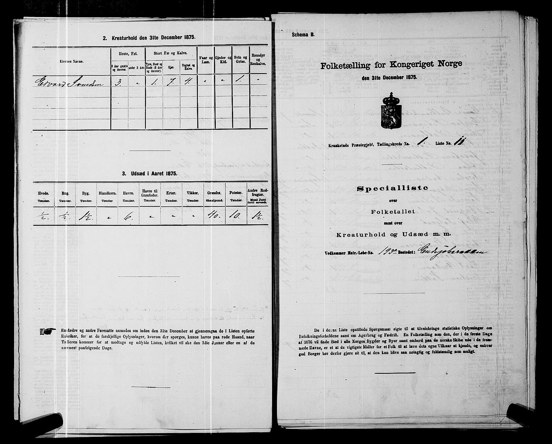RA, 1875 census for 0212P Kråkstad, 1875, p. 80