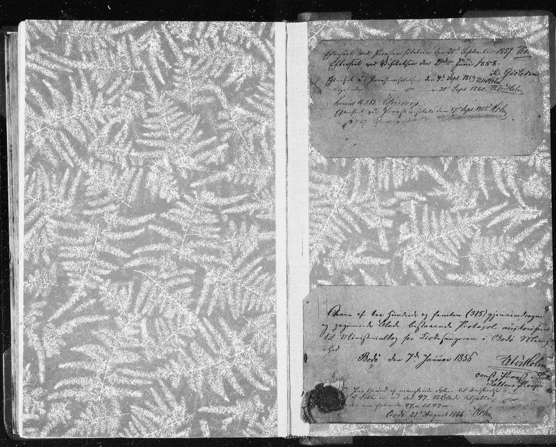 Ministerialprotokoller, klokkerbøker og fødselsregistre - Nordland, SAT/A-1459/801/L0028: Parish register (copy) no. 801C03, 1855-1867