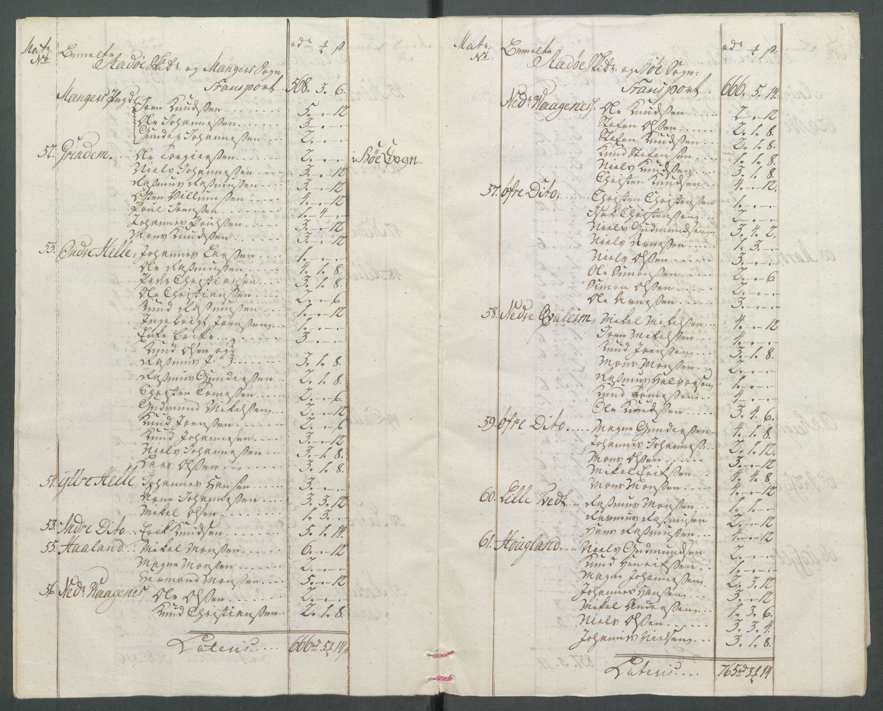 Rentekammeret inntil 1814, Realistisk ordnet avdeling, AV/RA-EA-4070/Od/L0002: [Æ3]: Dokumenter om almuens motstand mot ekstraskatten 1762-1772 i Bergen stift og Ryfylke, 1762-1772, p. 265