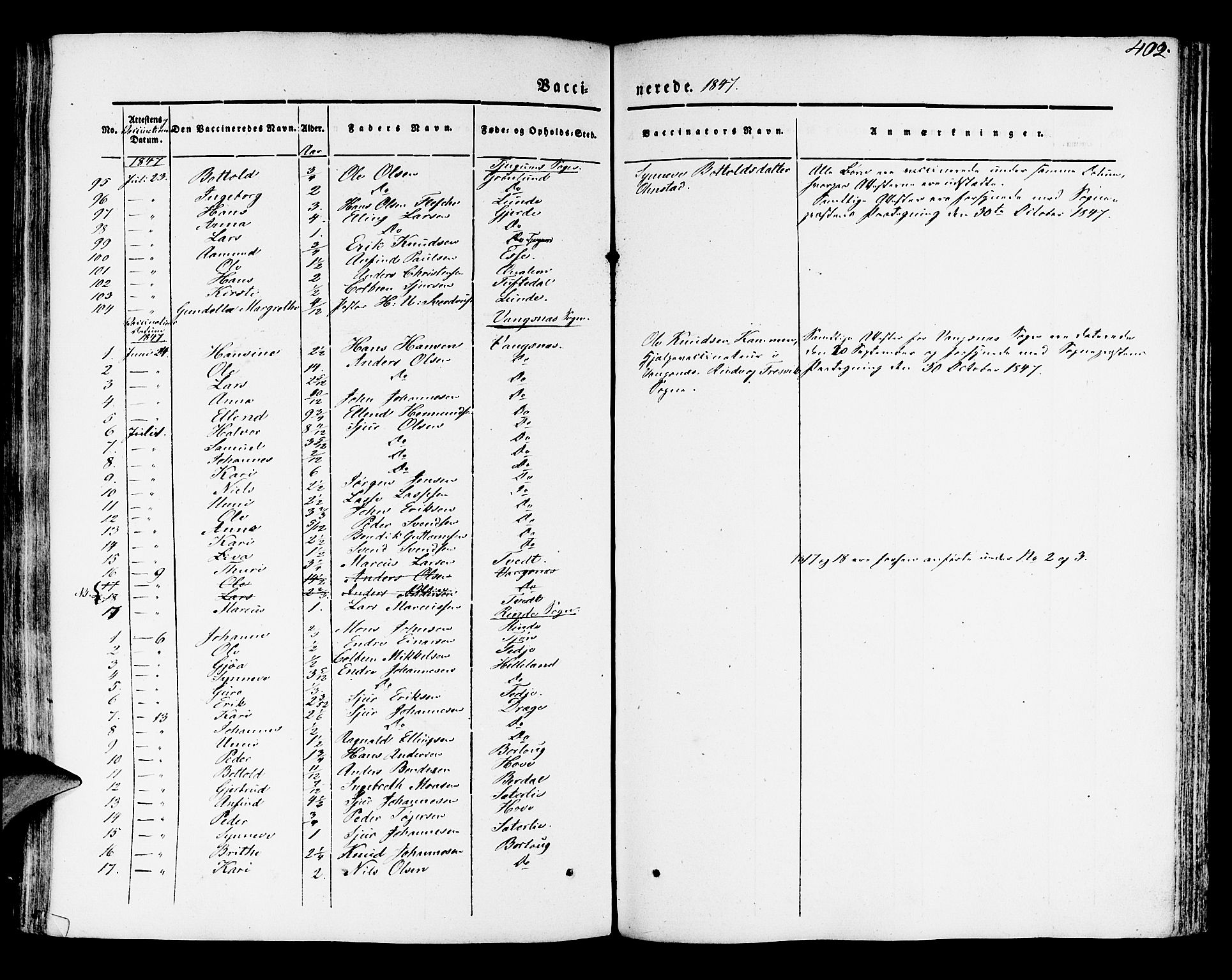 Leikanger sokneprestembete, SAB/A-81001: Parish register (official) no. A 7, 1838-1851, p. 402