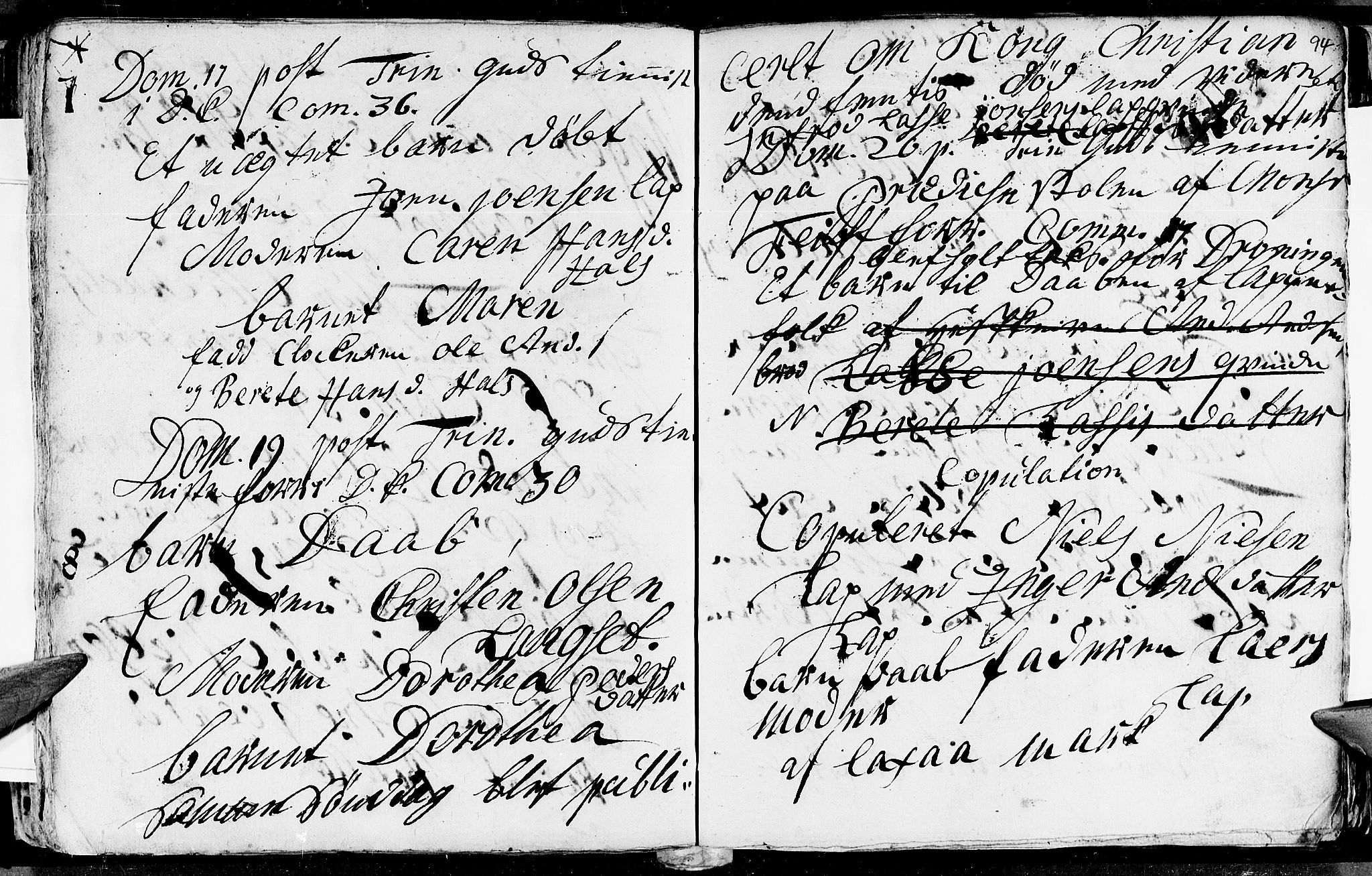 Ministerialprotokoller, klokkerbøker og fødselsregistre - Nordland, AV/SAT-A-1459/847/L0662: Parish register (official) no. 847A02, 1735-1749, p. 94