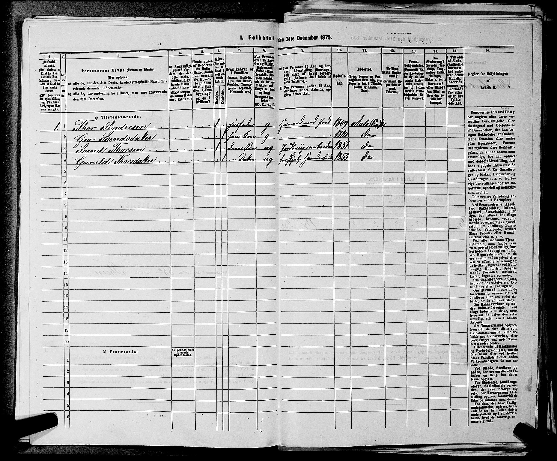 SAKO, 1875 census for 0619P Ål, 1875, p. 331