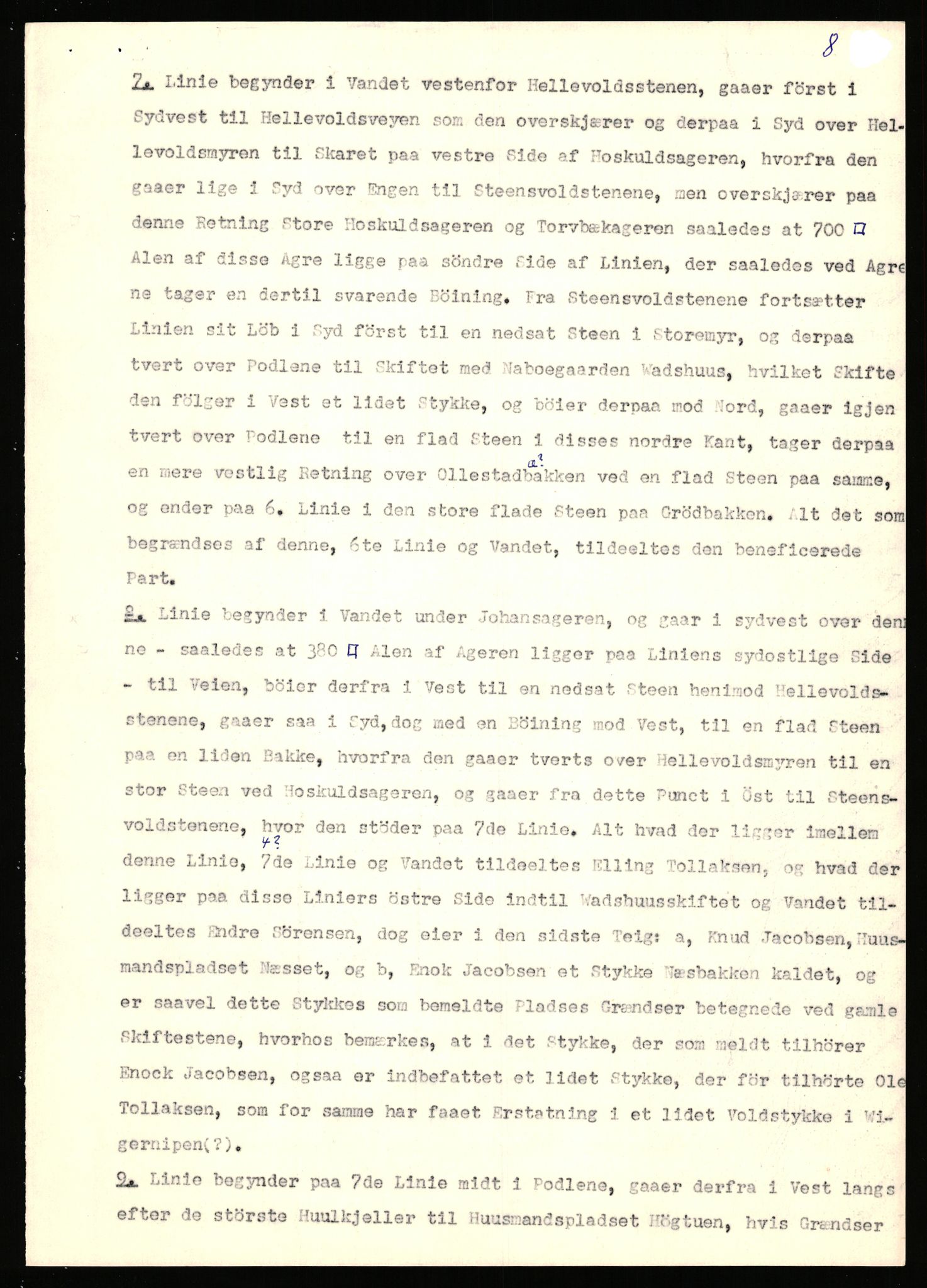 Statsarkivet i Stavanger, AV/SAST-A-101971/03/Y/Yj/L0007: Avskrifter sortert etter gårdsnavn: Berekvam - Birkeland, 1750-1930, p. 499