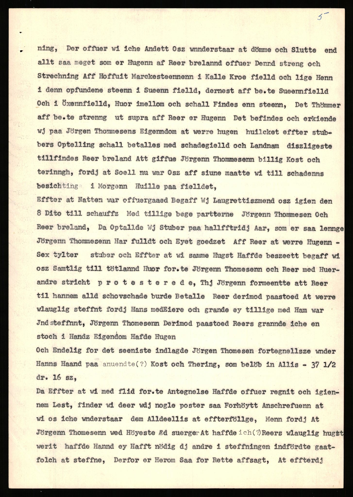 Statsarkivet i Stavanger, AV/SAST-A-101971/03/Y/Yj/L0008: Avskrifter sortert etter gårdsnavn: Birkeland indre - Bjerge, 1750-1930, p. 435