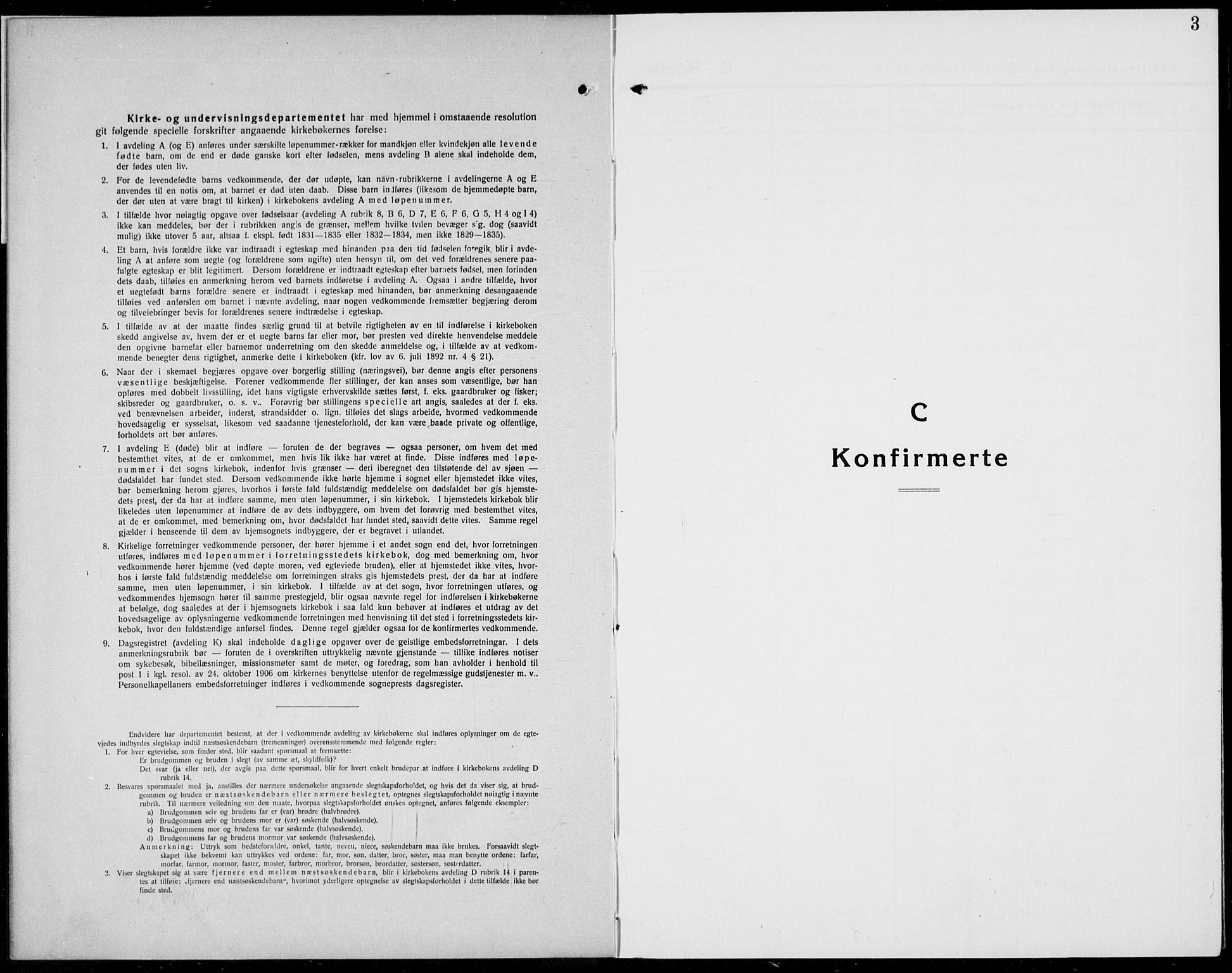 Eidskog prestekontor, SAH/PREST-026/H/Ha/Hab/L0007: Parish register (copy) no. 7, 1925-1938, p. 3