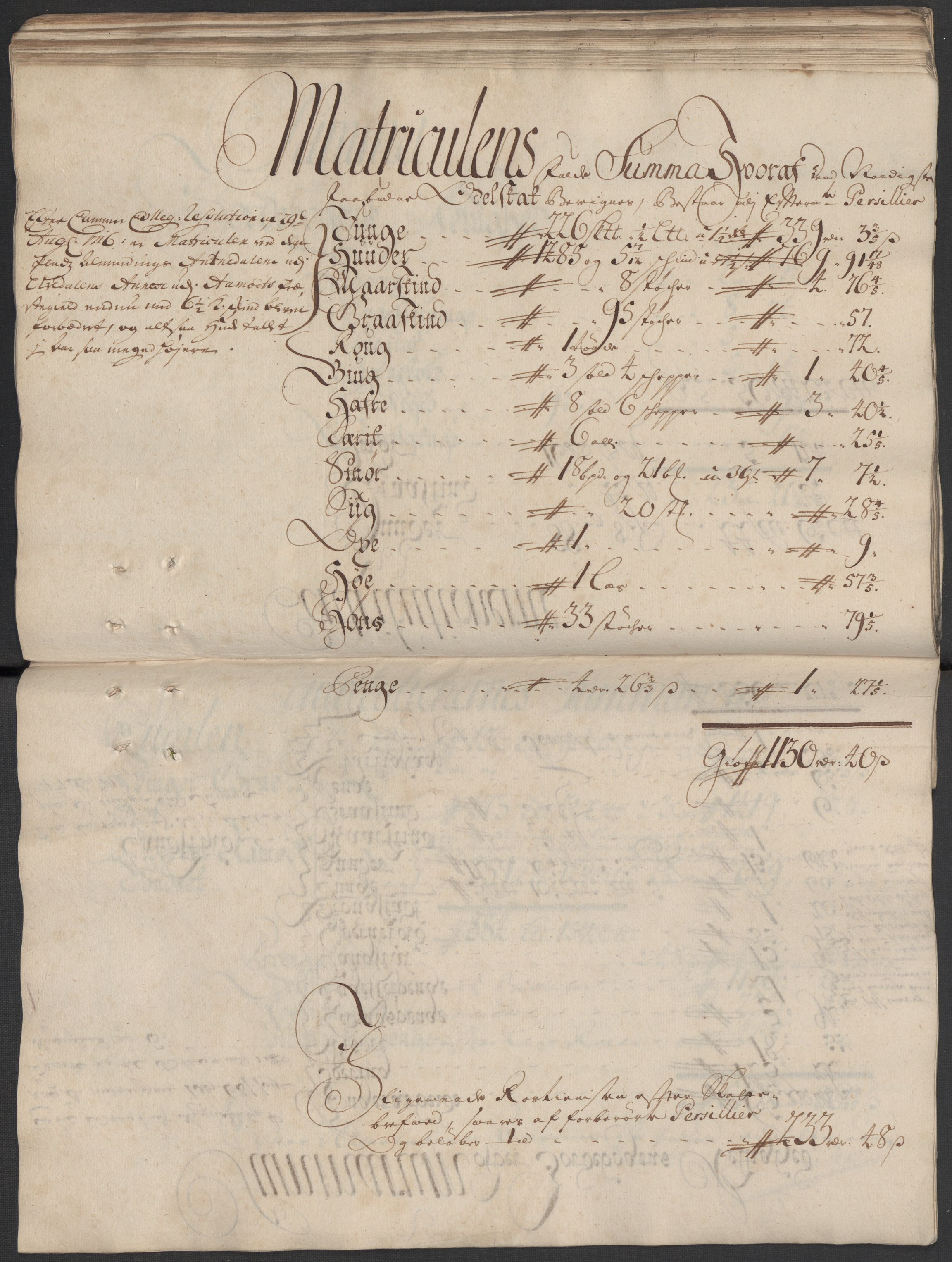 Rentekammeret inntil 1814, Reviderte regnskaper, Fogderegnskap, AV/RA-EA-4092/R13/L0856: Fogderegnskap Solør, Odal og Østerdal, 1717, p. 100