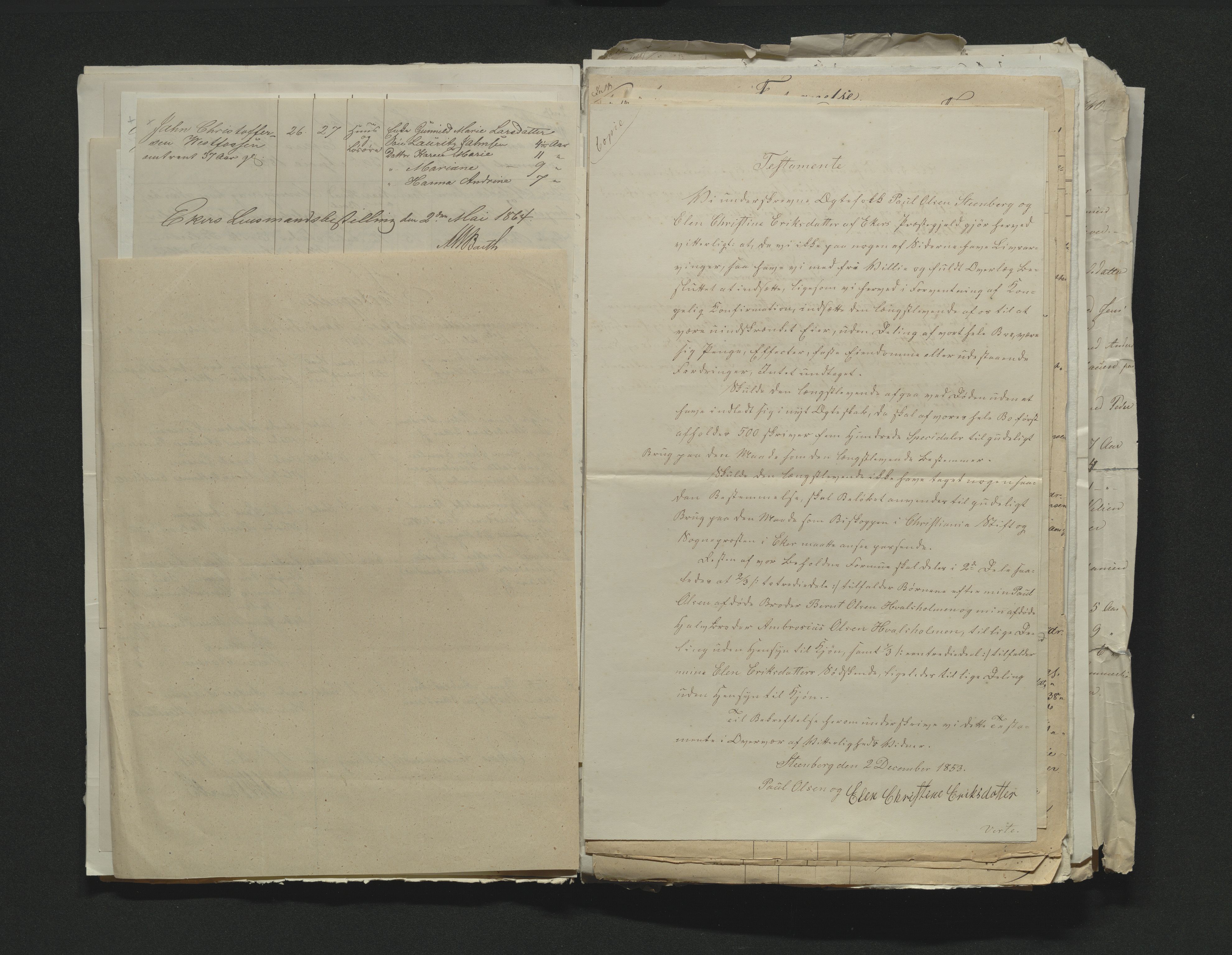 Eiker, Modum og Sigdal sorenskriveri, AV/SAKO-A-123/H/Ha/Hab/L0011: Dødsfallsmeldinger, 1862-1865, p. 367
