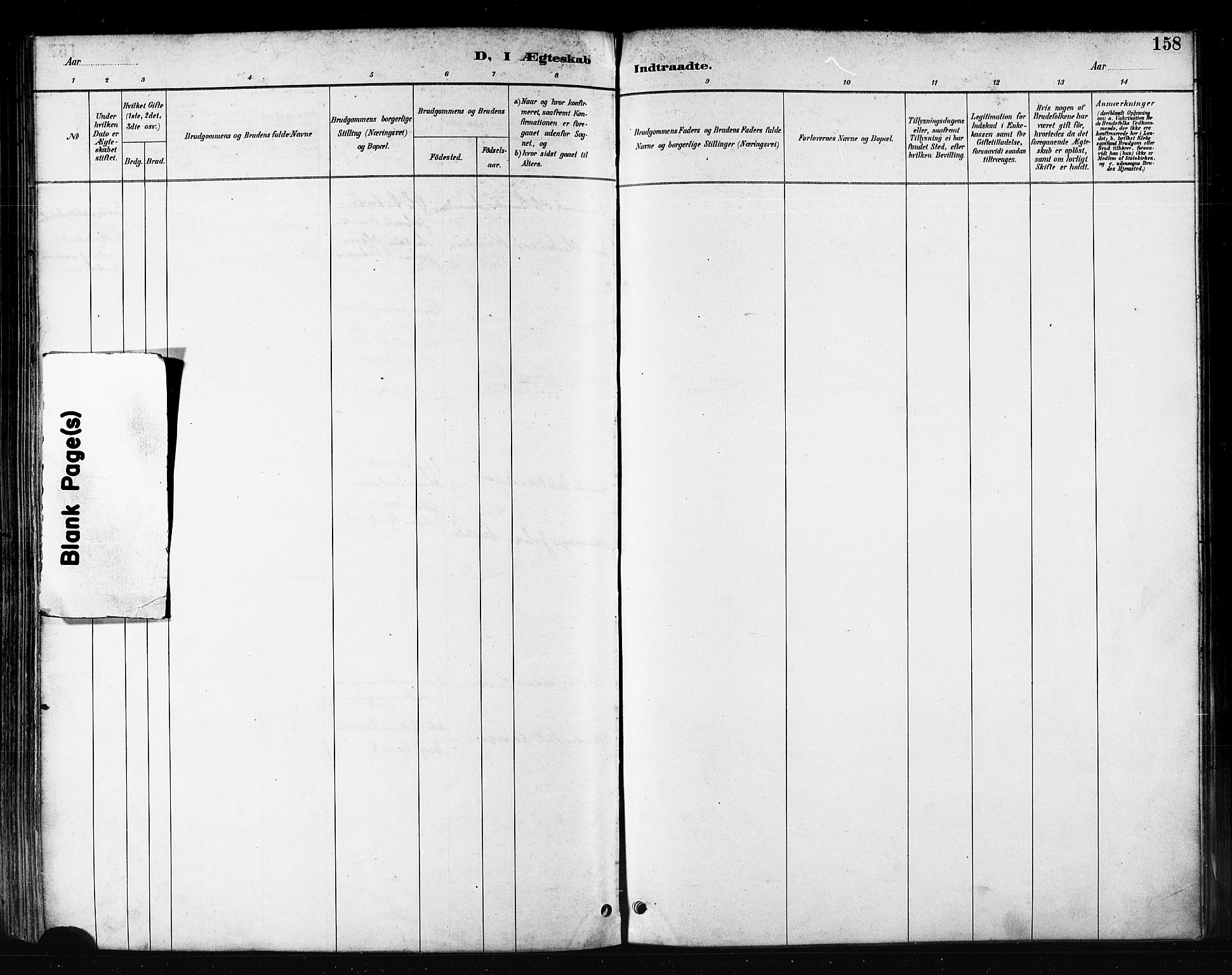 Måsøy sokneprestkontor, AV/SATØ-S-1348/H/Ha/L0007kirke: Parish register (official) no. 7, 1887-1899, p. 158