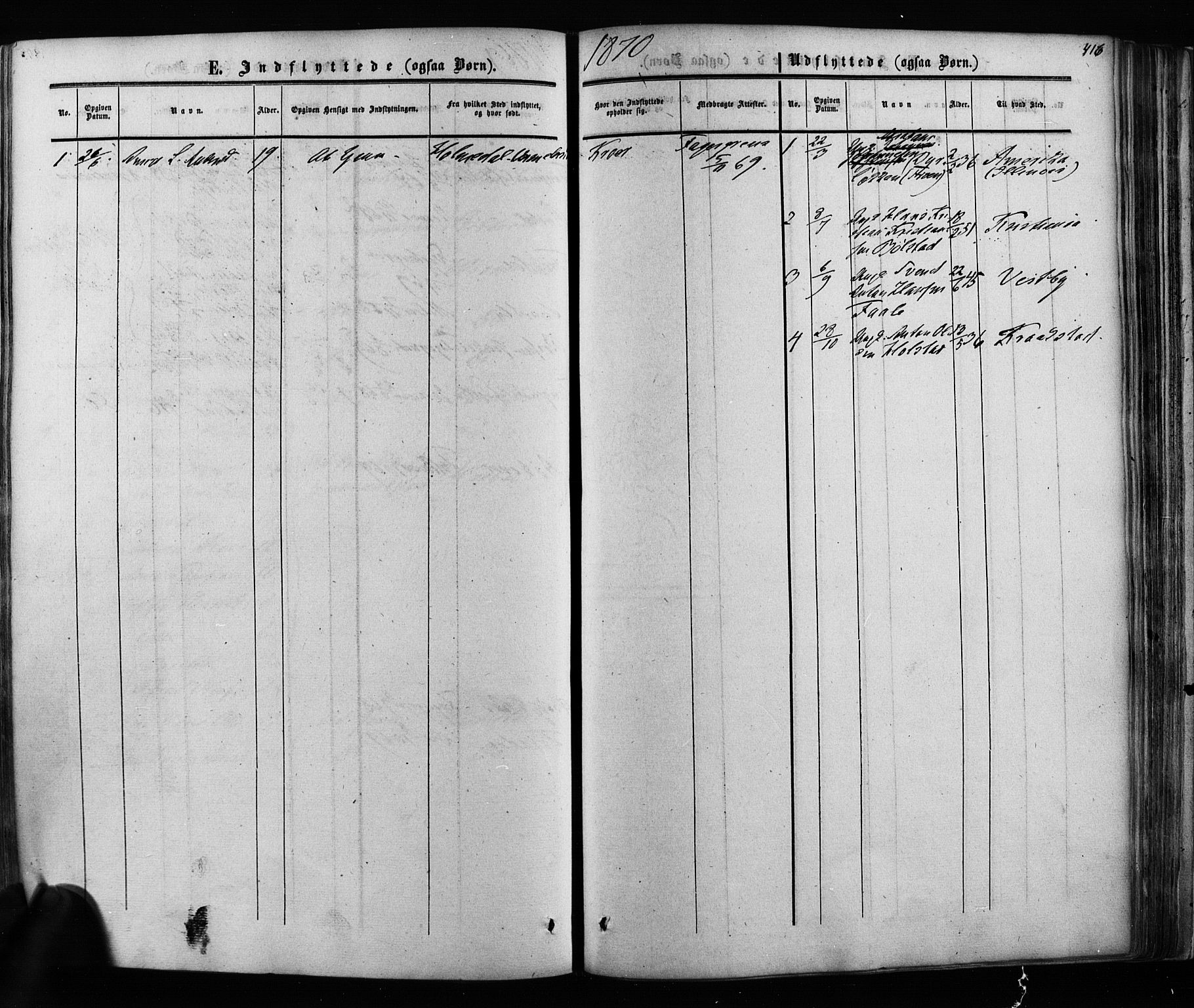 Ås prestekontor Kirkebøker, AV/SAO-A-10894/F/Fa/L0007: Parish register (official) no. I 7, 1854-1870, p. 416