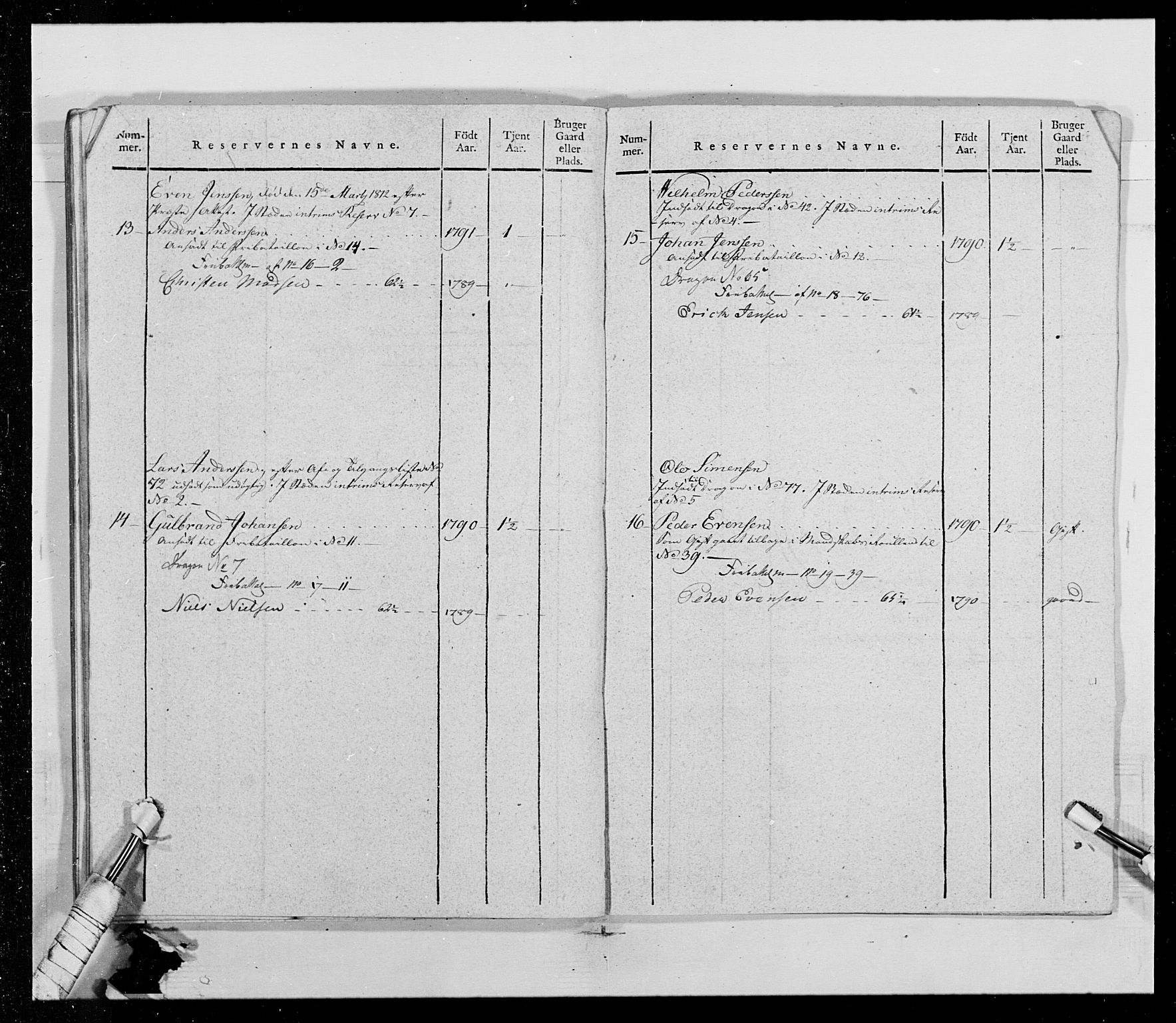 Generalitets- og kommissariatskollegiet, Det kongelige norske kommissariatskollegium, AV/RA-EA-5420/E/Eh/L0014: 3. Sønnafjelske dragonregiment, 1776-1813, p. 73