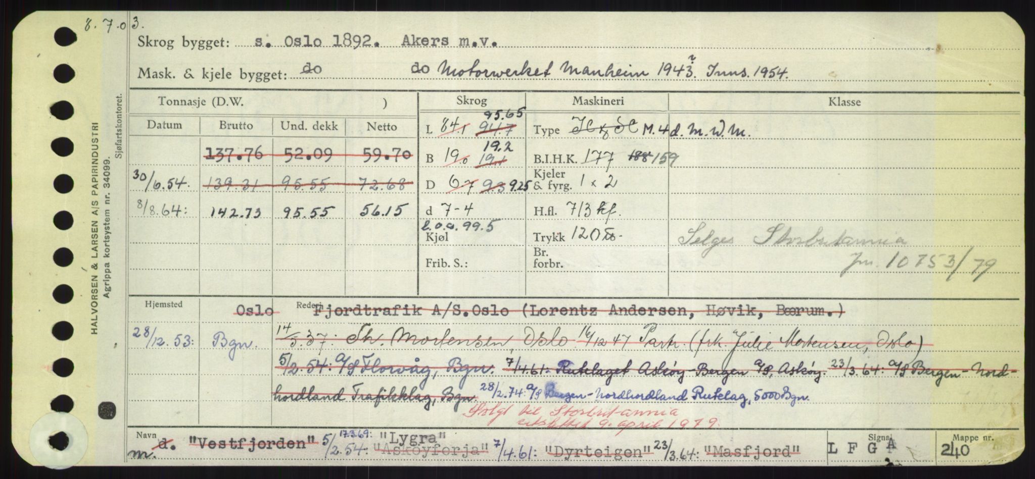 Sjøfartsdirektoratet med forløpere, Skipsmålingen, AV/RA-S-1627/H/Hd/L0023: Fartøy, Lia-Løv, p. 441