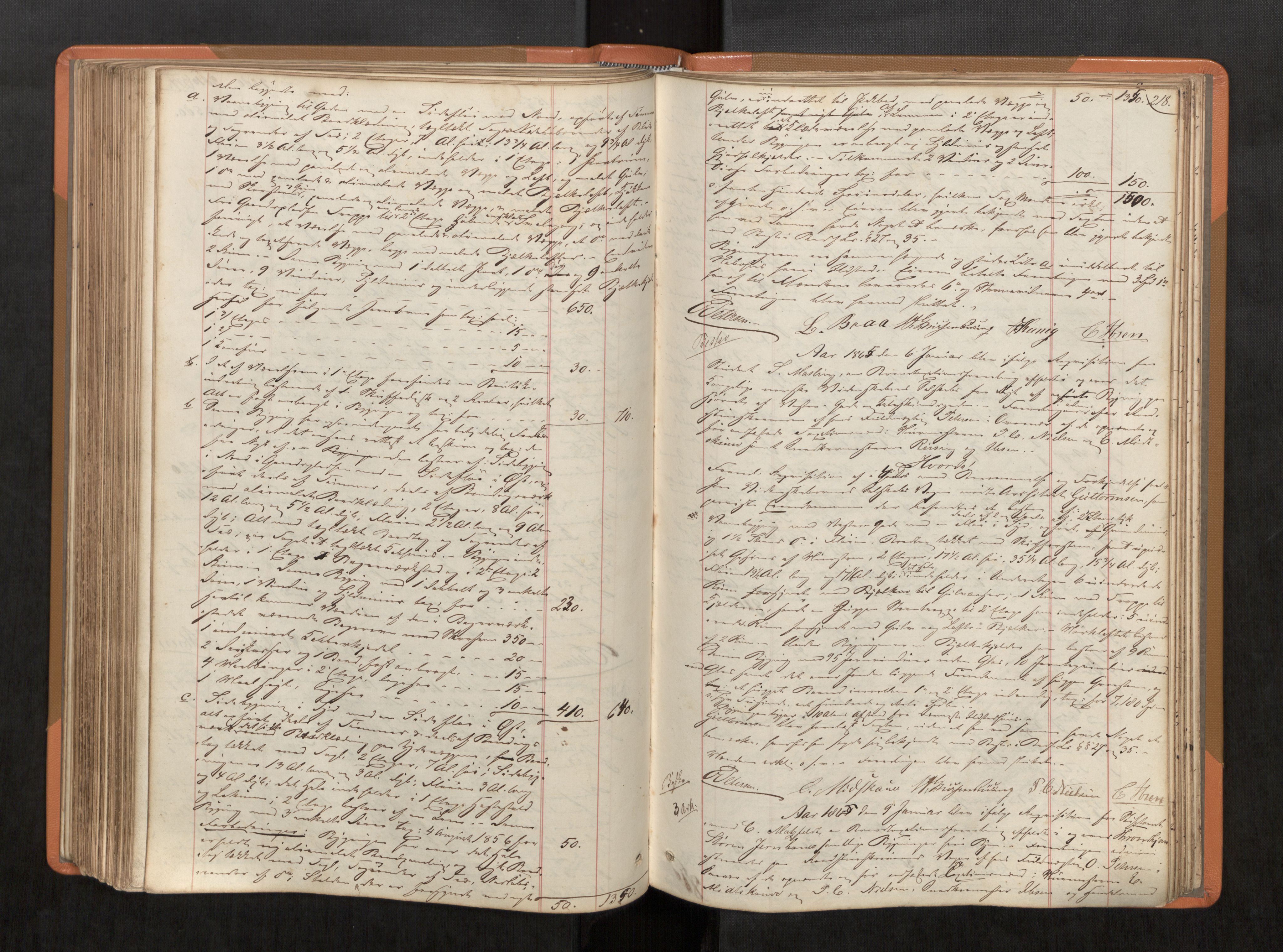 Norges Brannkasse Trondheim magistrat, AV/SAT-A-5590/Fa/L0037: Branntakstprotokoll, 1860-1867, p. 218